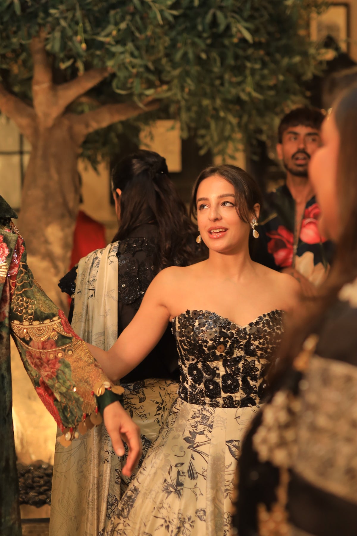 Tarini In Corset Dress