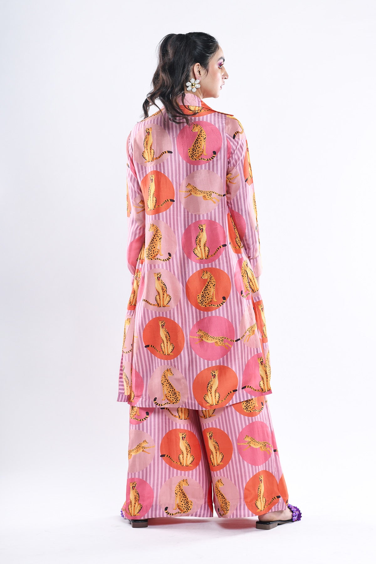 Co Ord Set With Pleated Pant