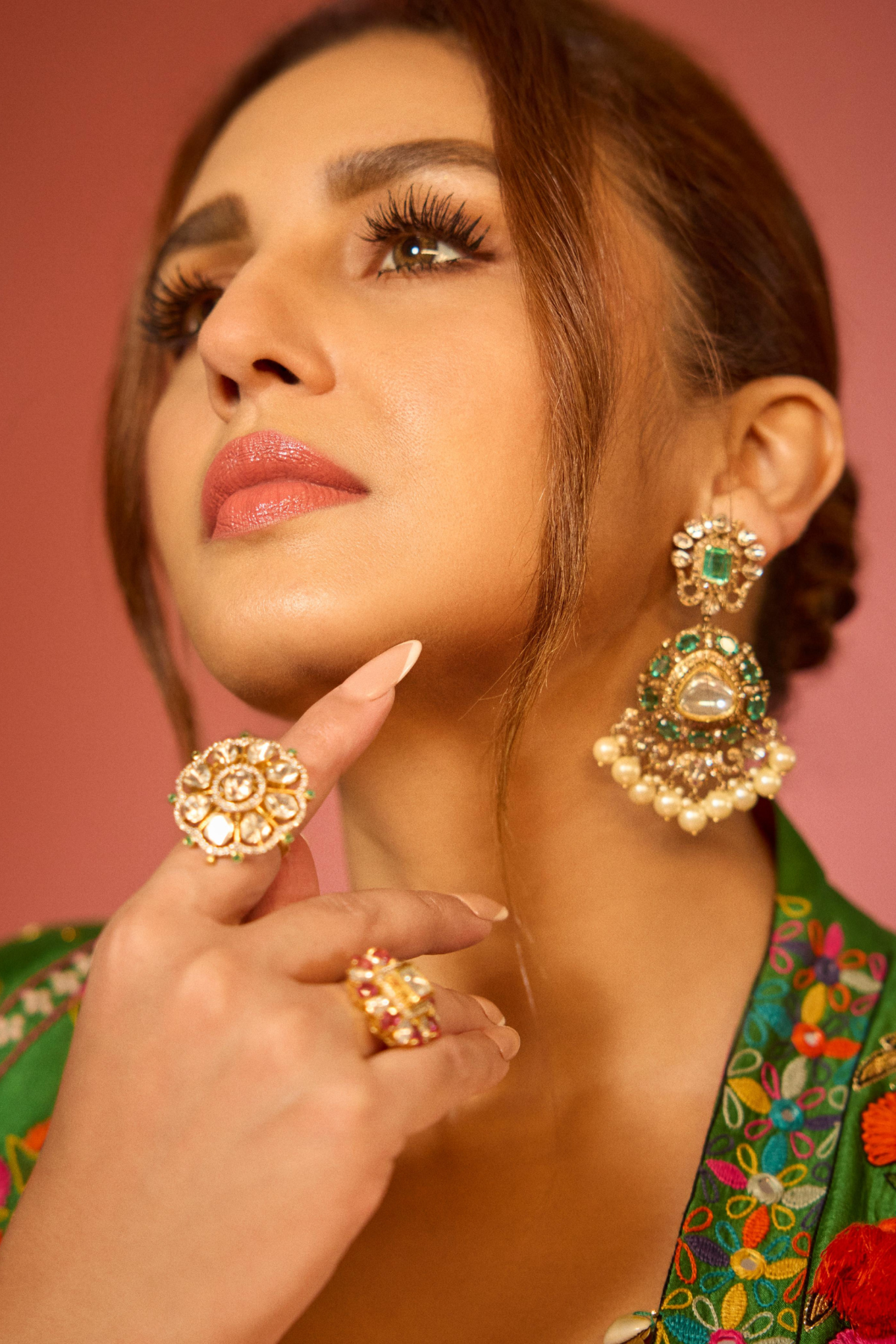Huma Qureshi in Long jacket set
