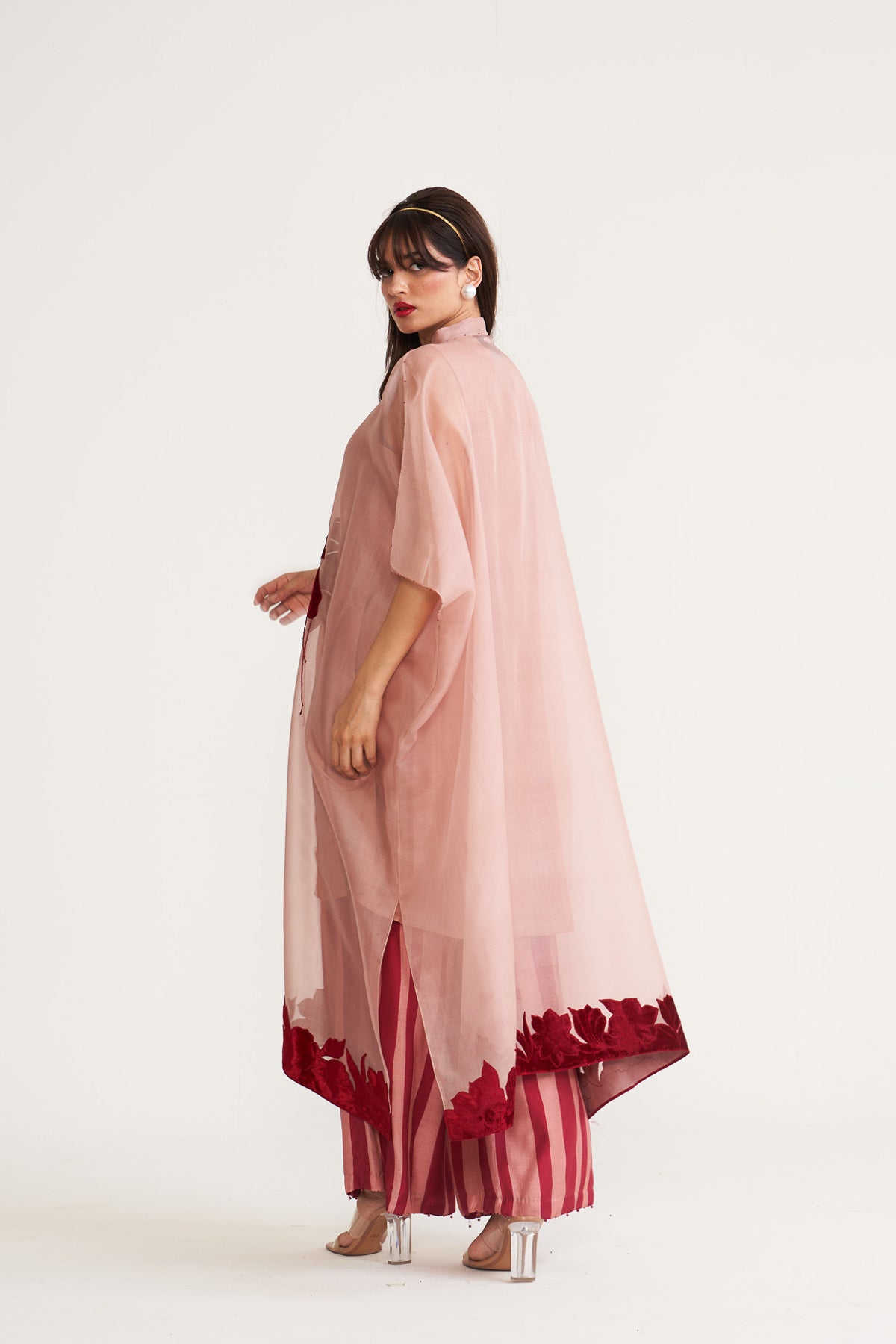 Tulip placket kurta set