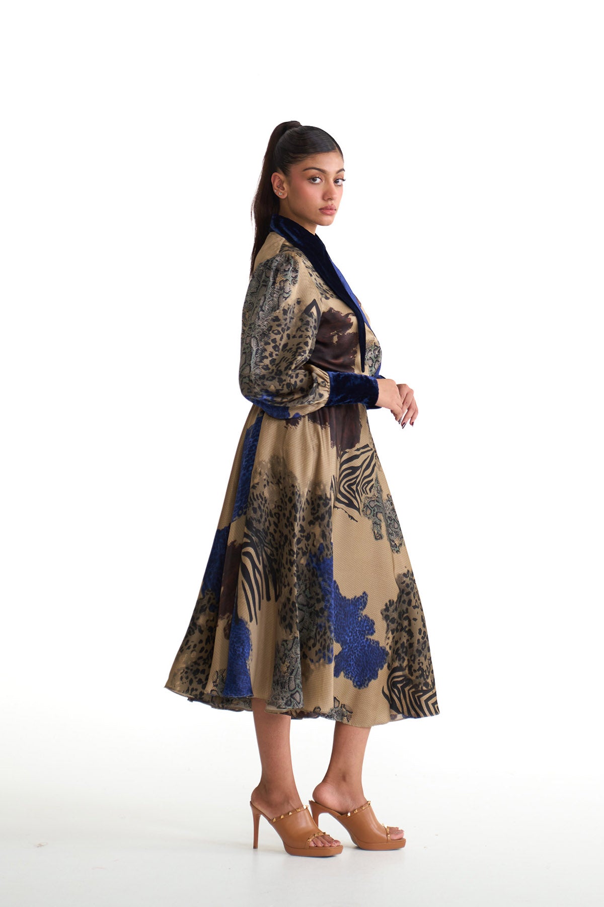 Desert safari a-line skirt