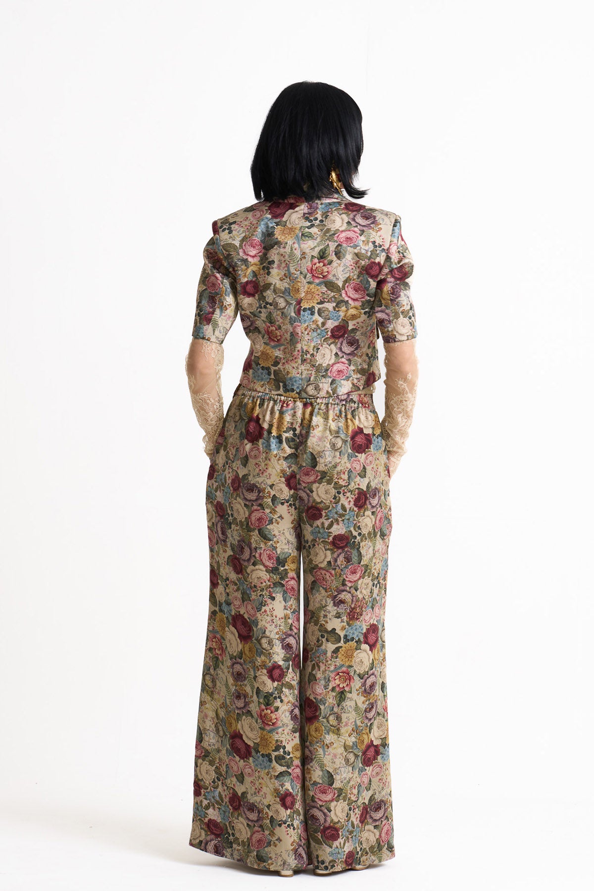 Vintage romance Flare pants