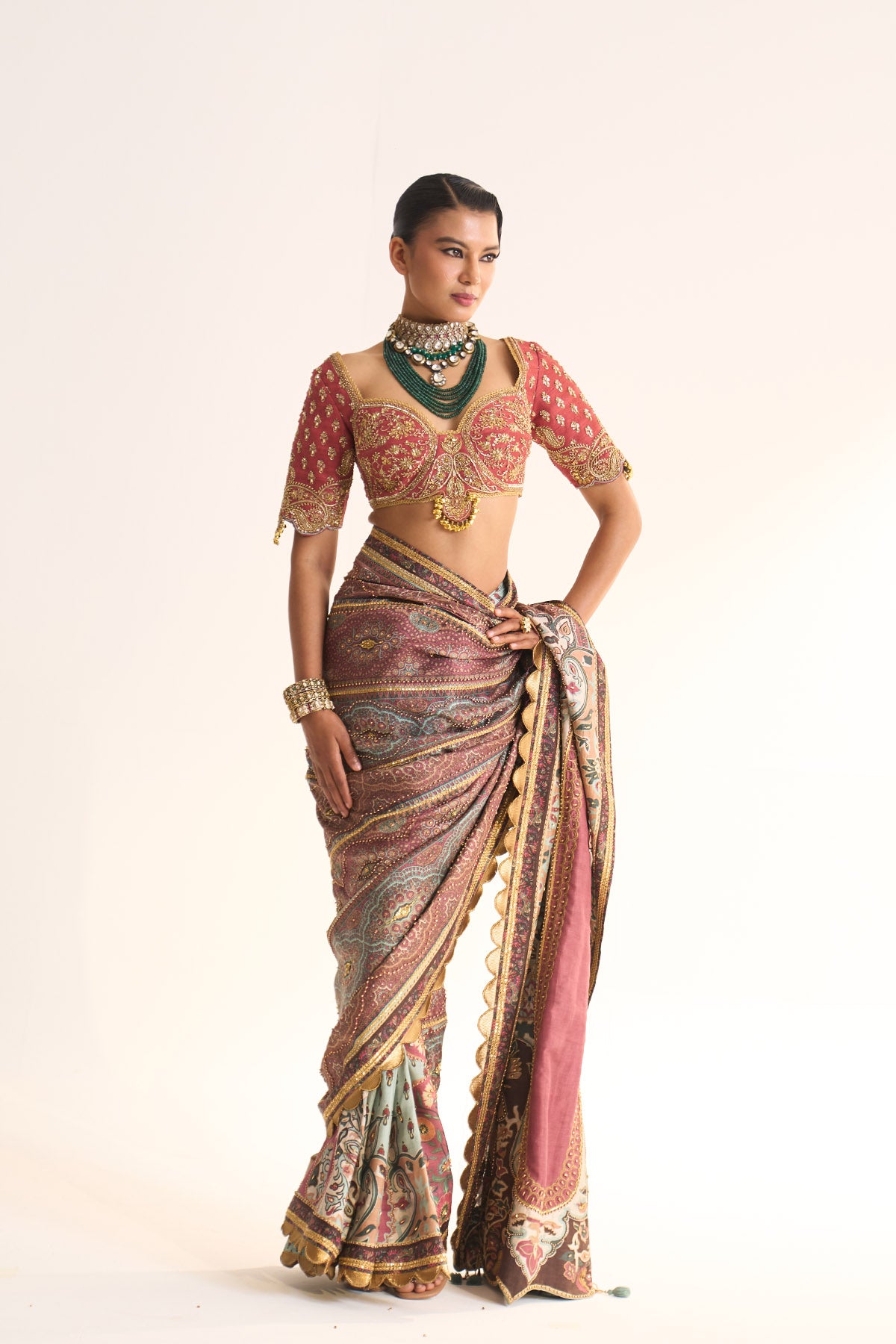 Nargis saree