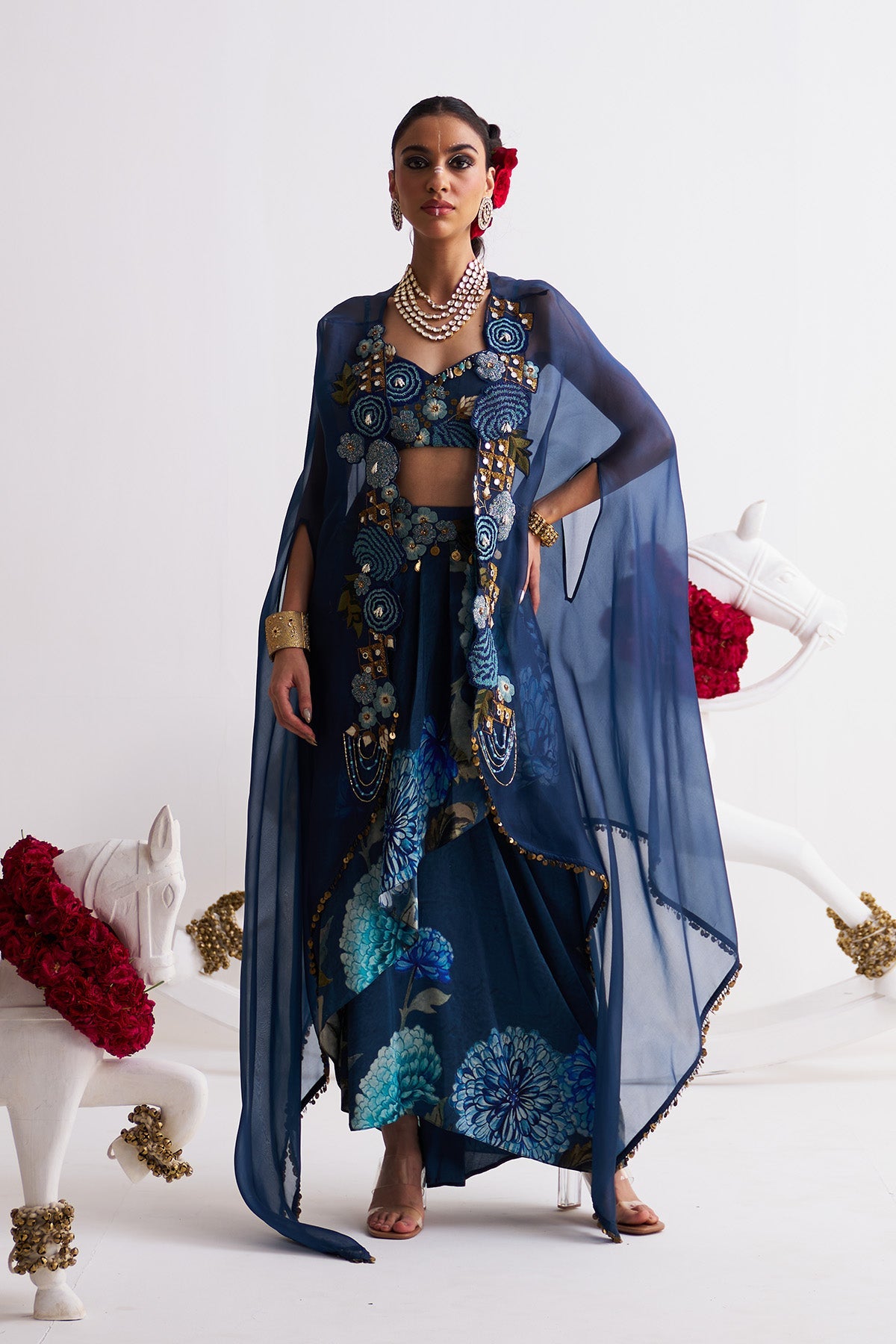 Marble cape set