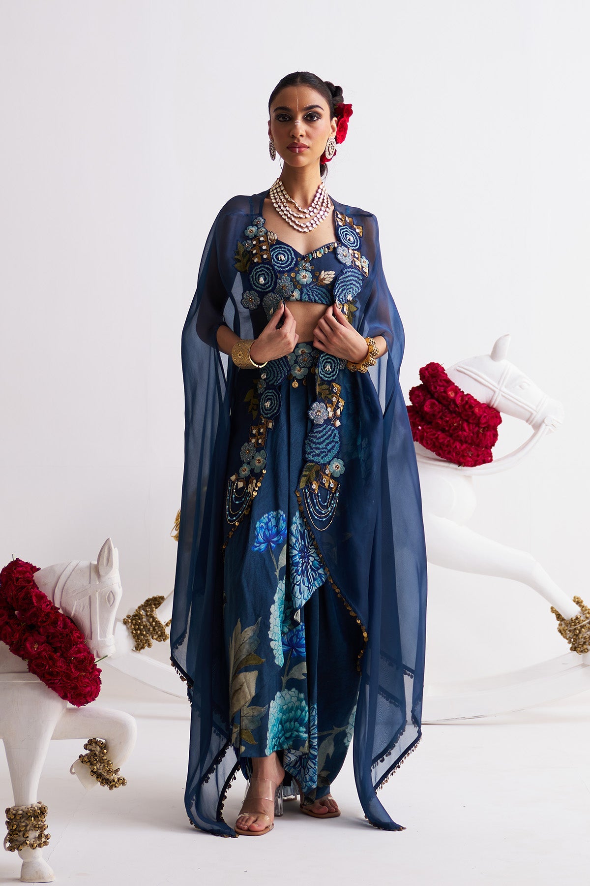 Marble cape set