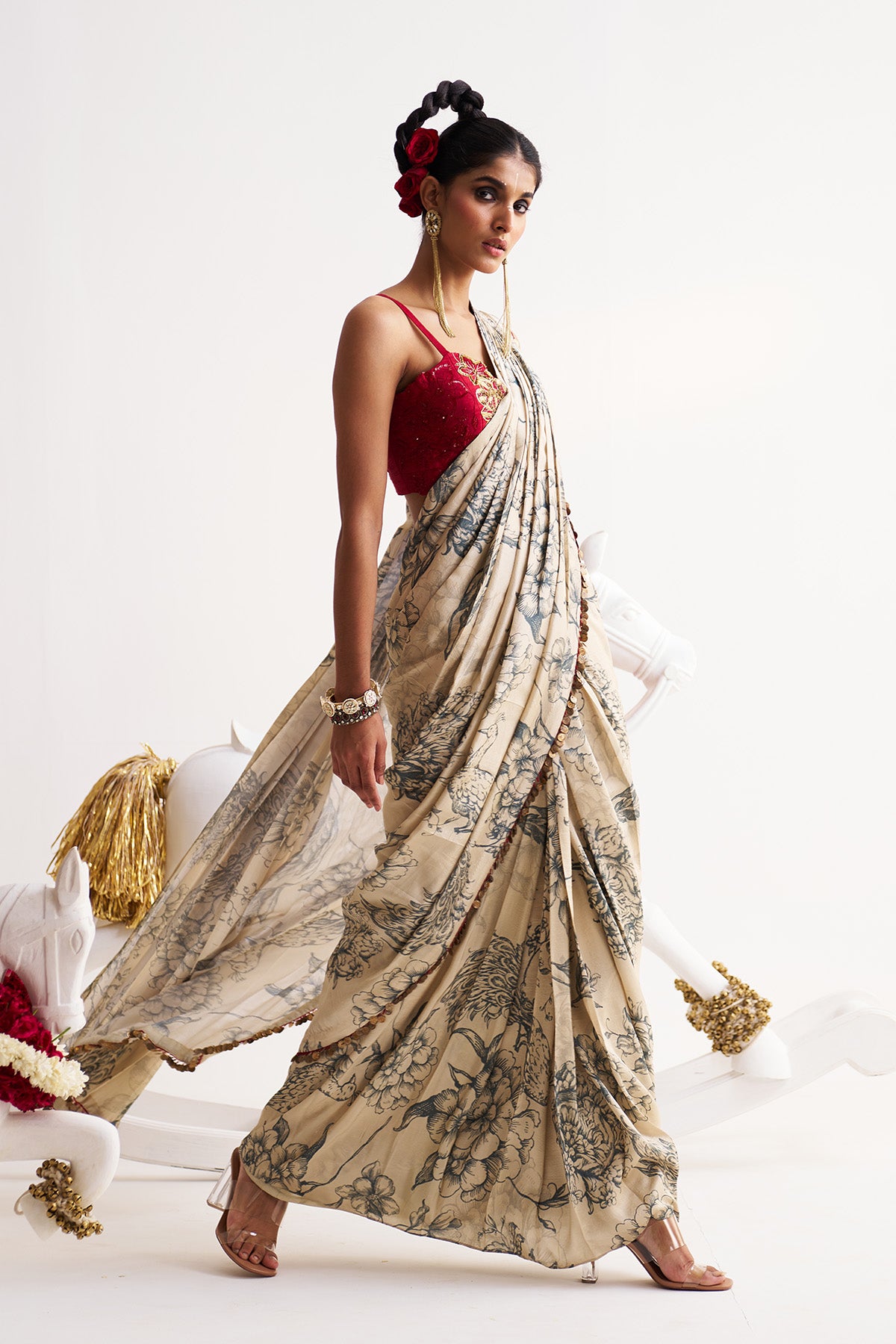 Drape saree