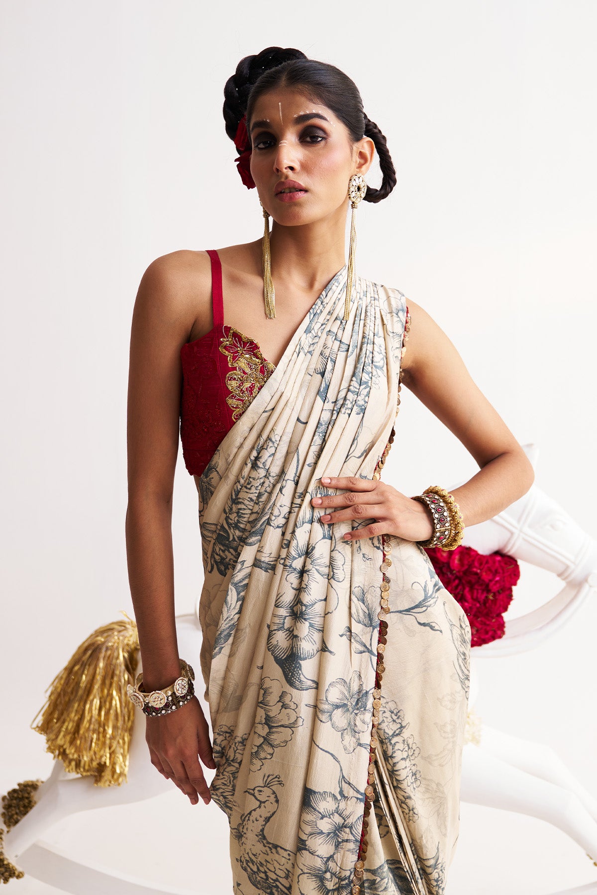 Drape saree