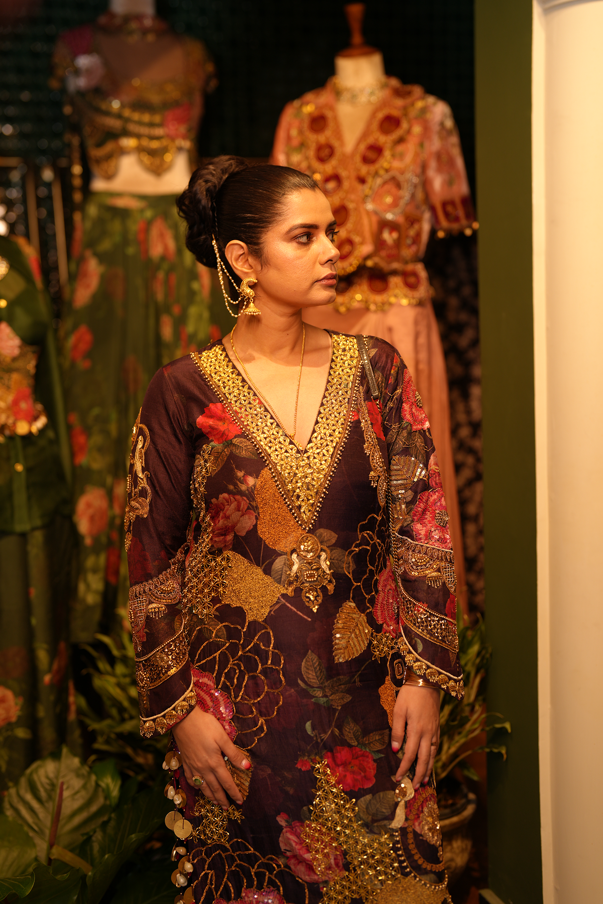 Pallavi In Long kaftan