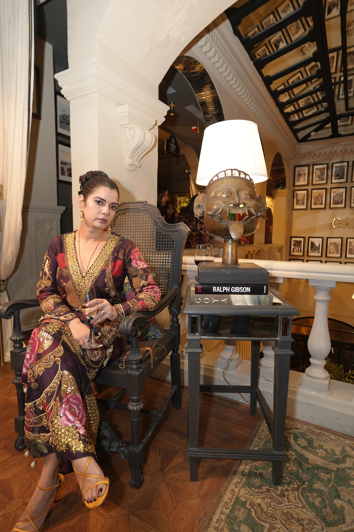 Pallavi In Long kaftan