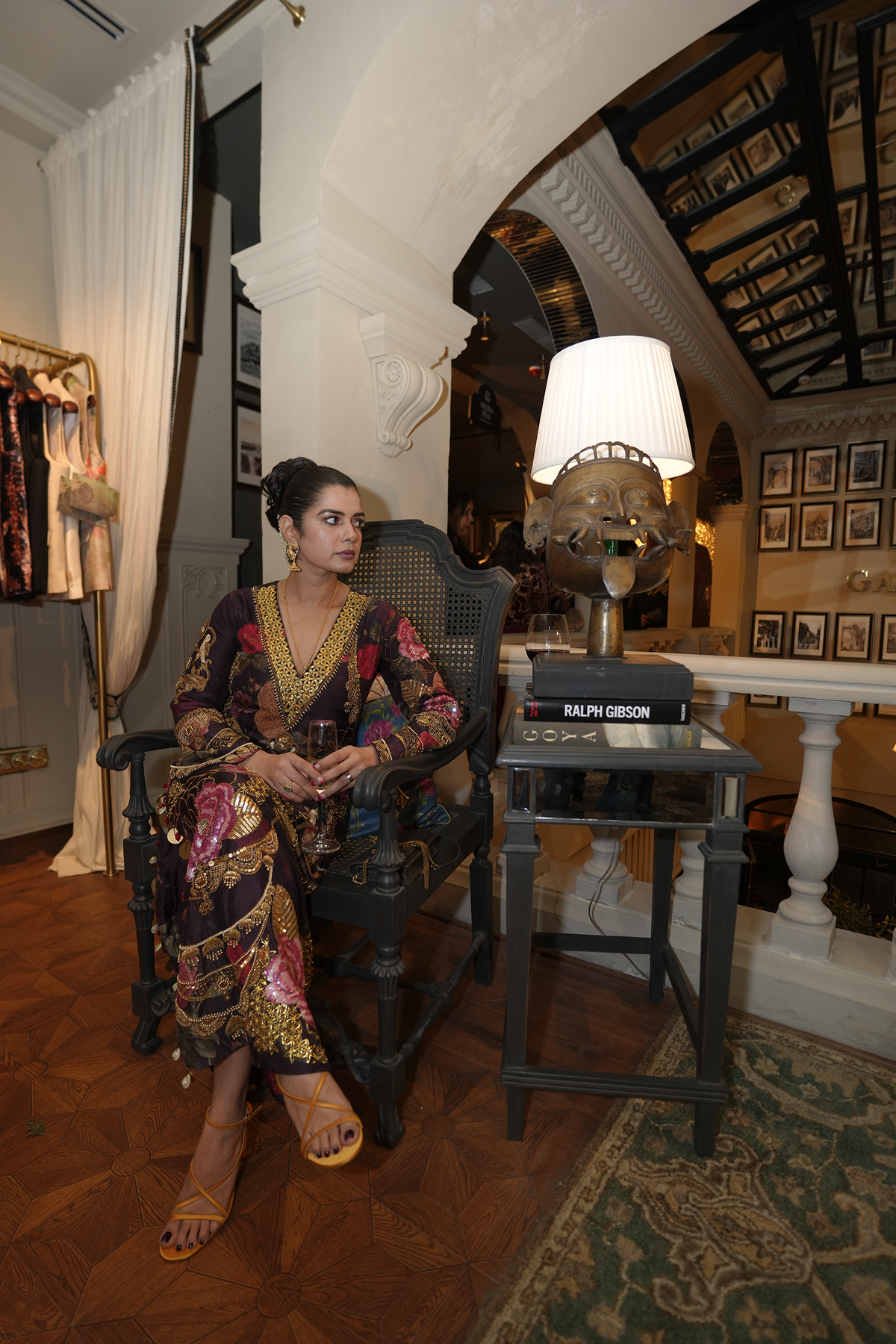 Pallavi In Long kaftan