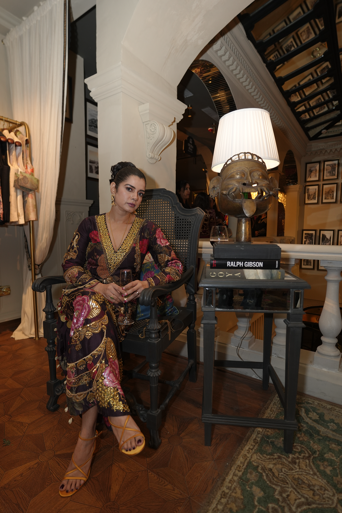 Pallavi In Long kaftan