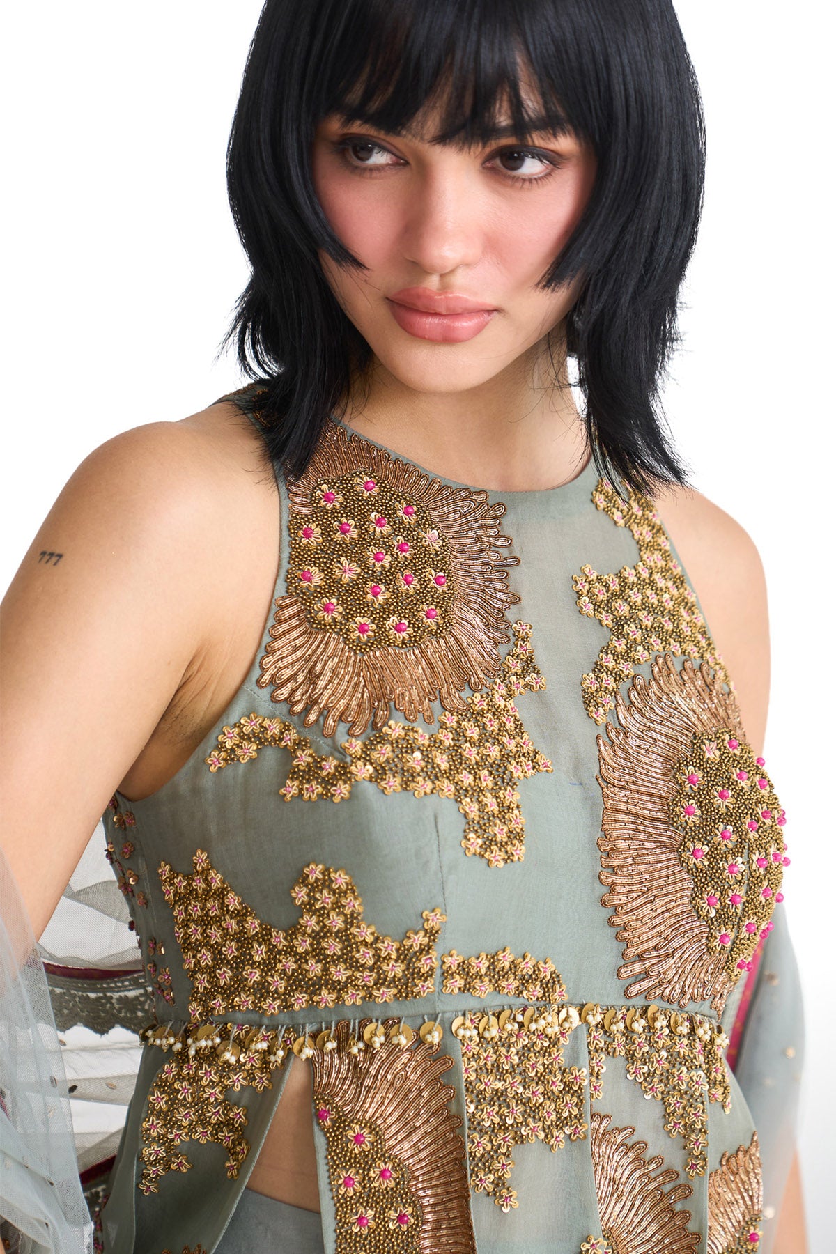 Dancing rays Peplum set