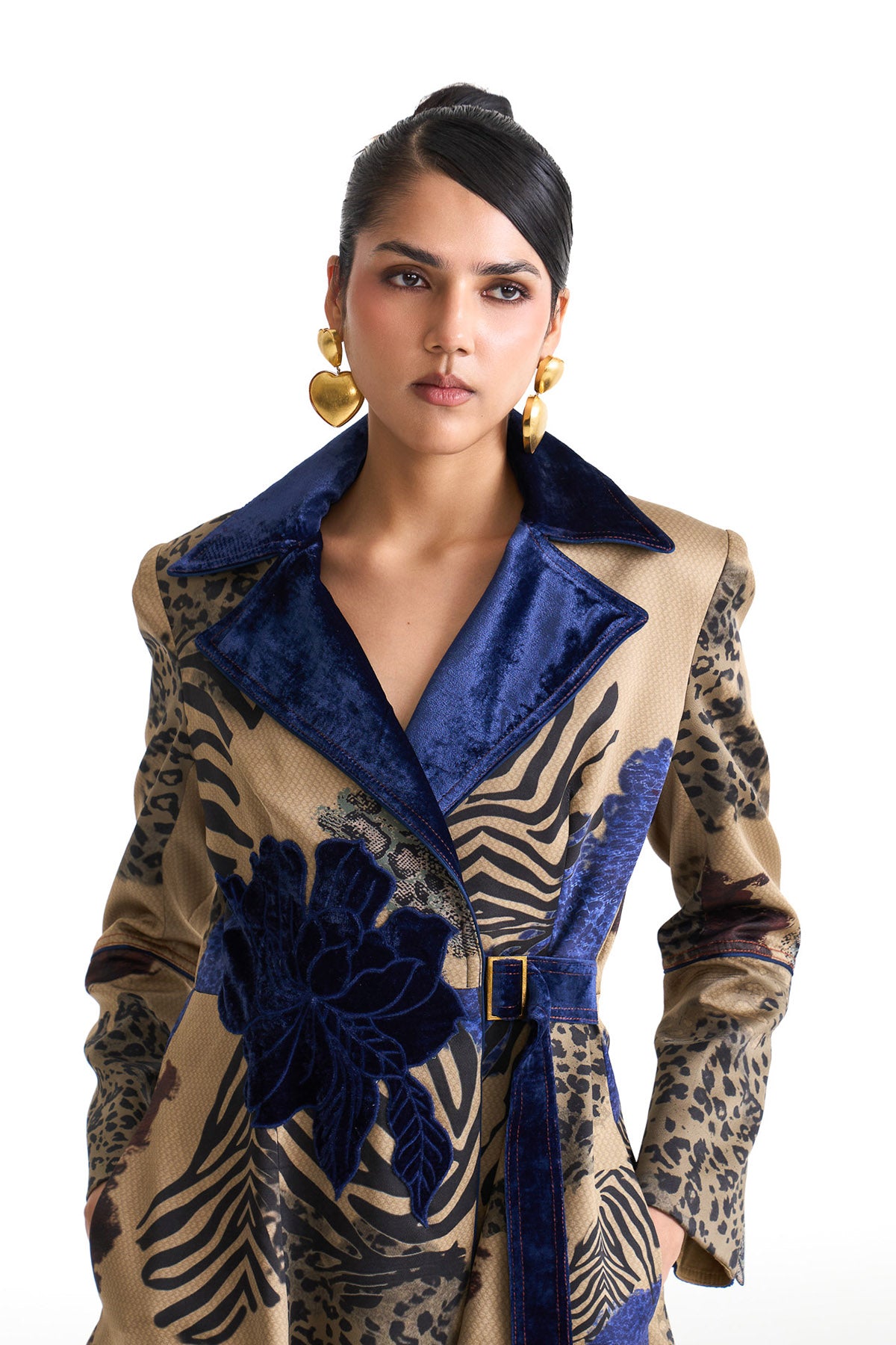 Desert safari trench coat