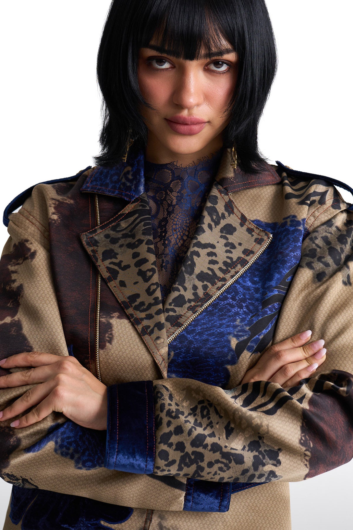 Desert safari biker jacket