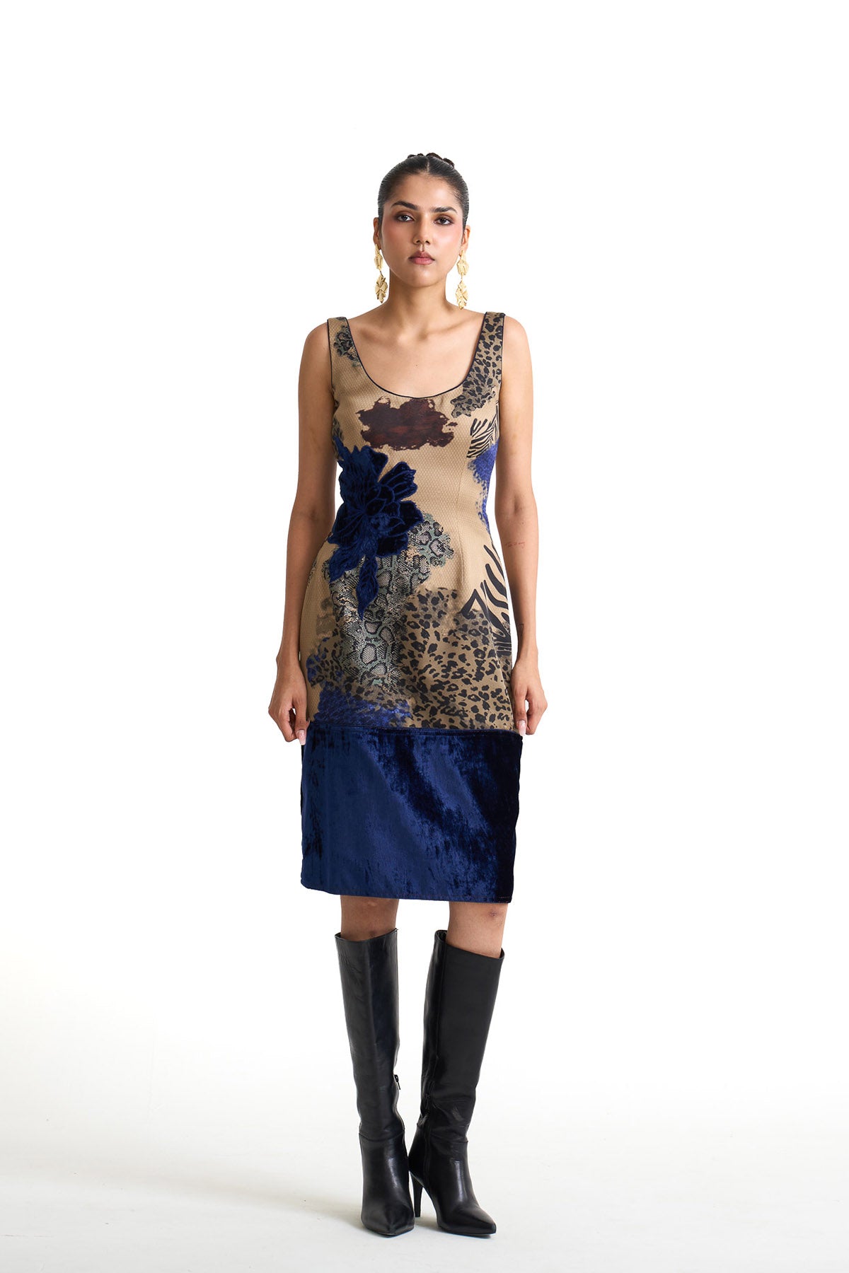 Desert safari bodycon dress
