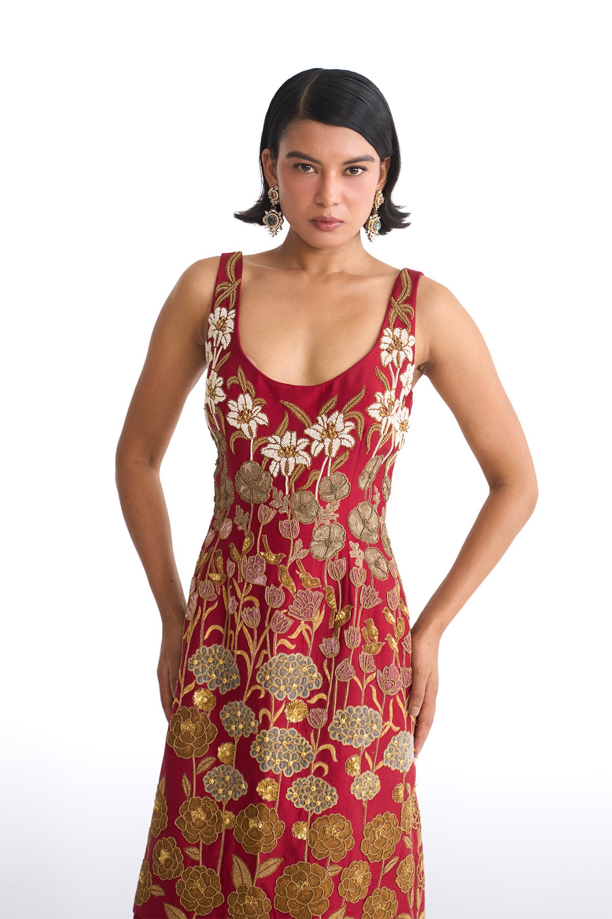 Flower story Bodycon dress