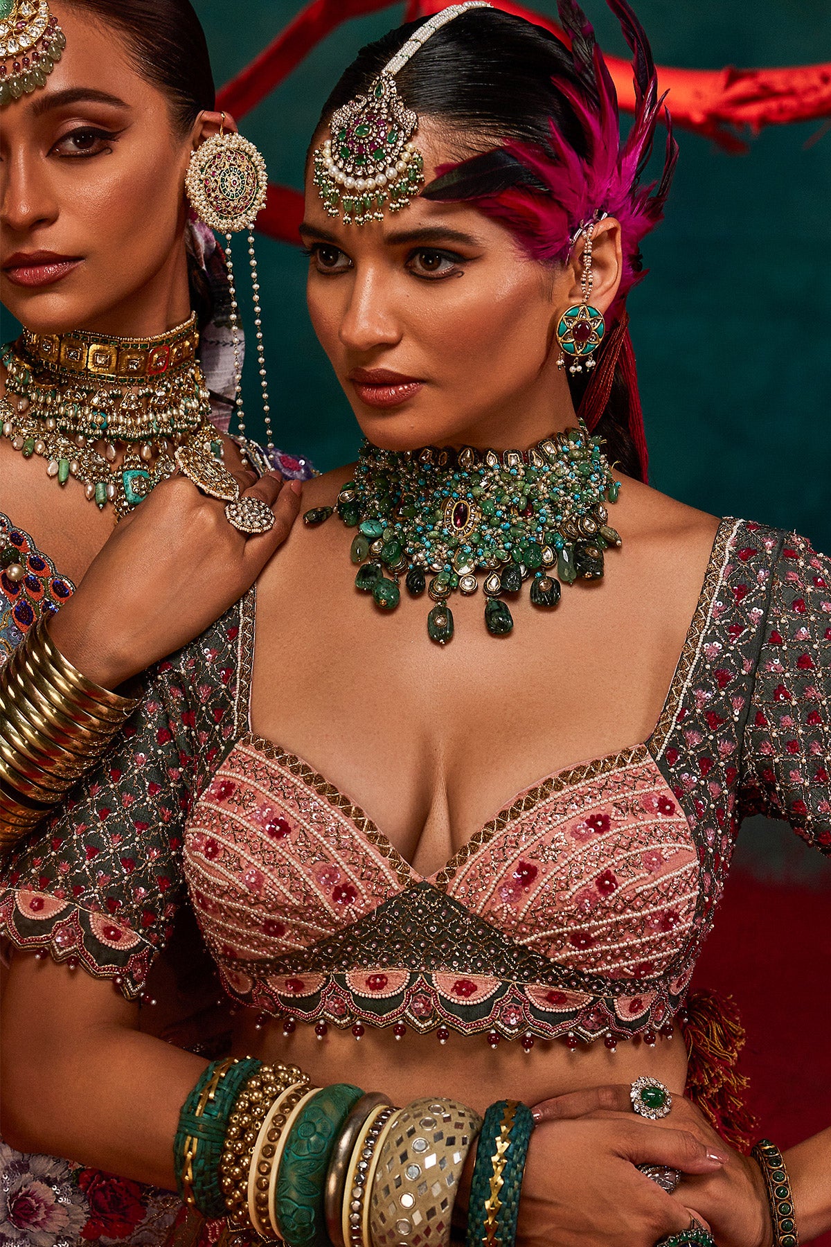 Olive Mahal Lehenga