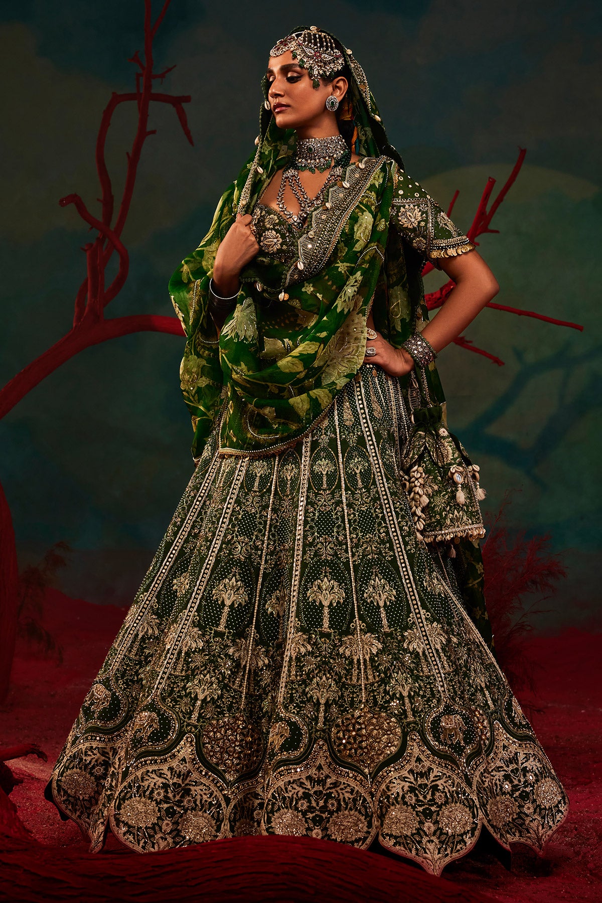 Gajraj Lehenga