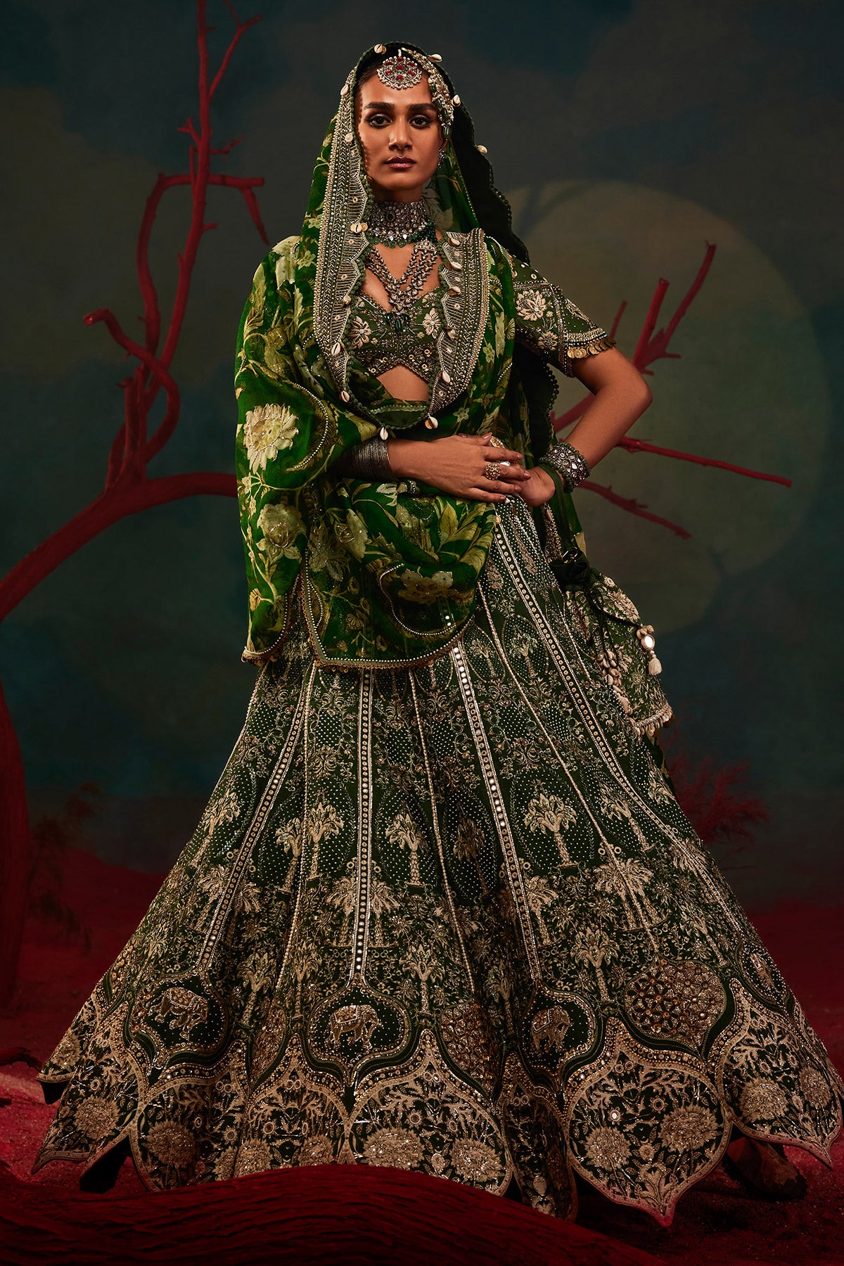 Gajraj Lehenga