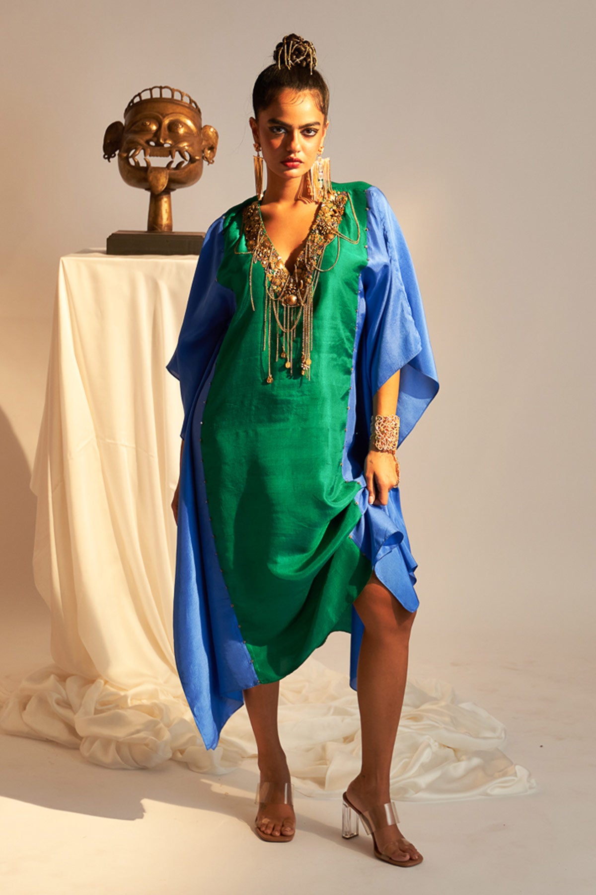 Kaftan with belt