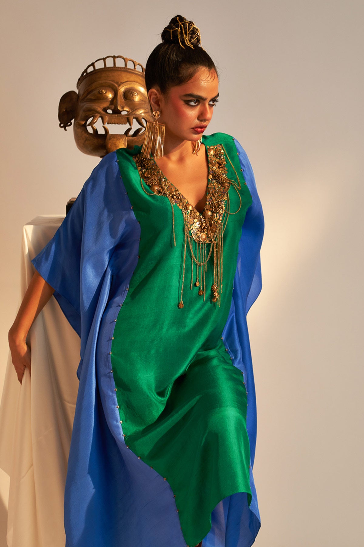 Kaftan with belt