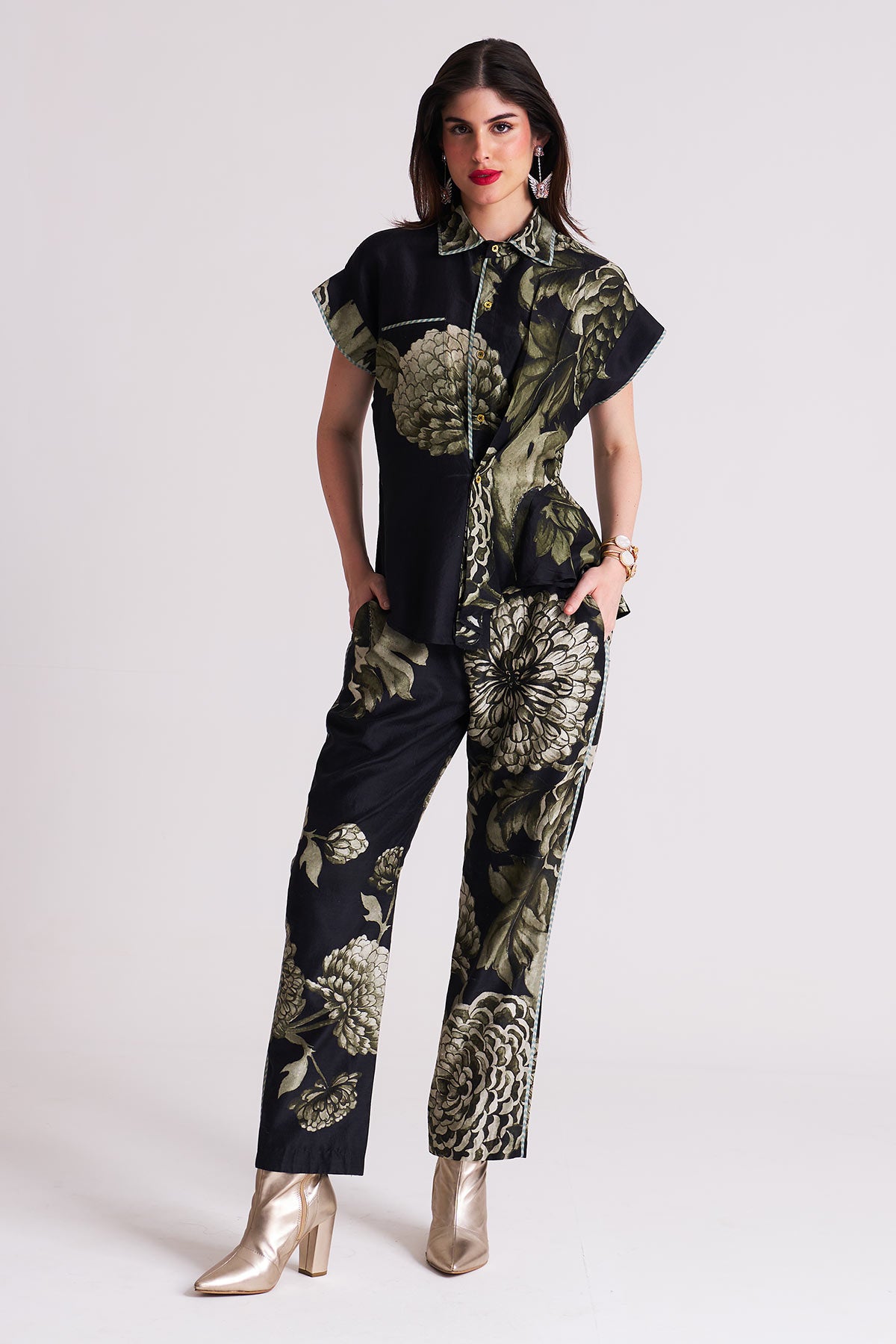 Uneven hem top