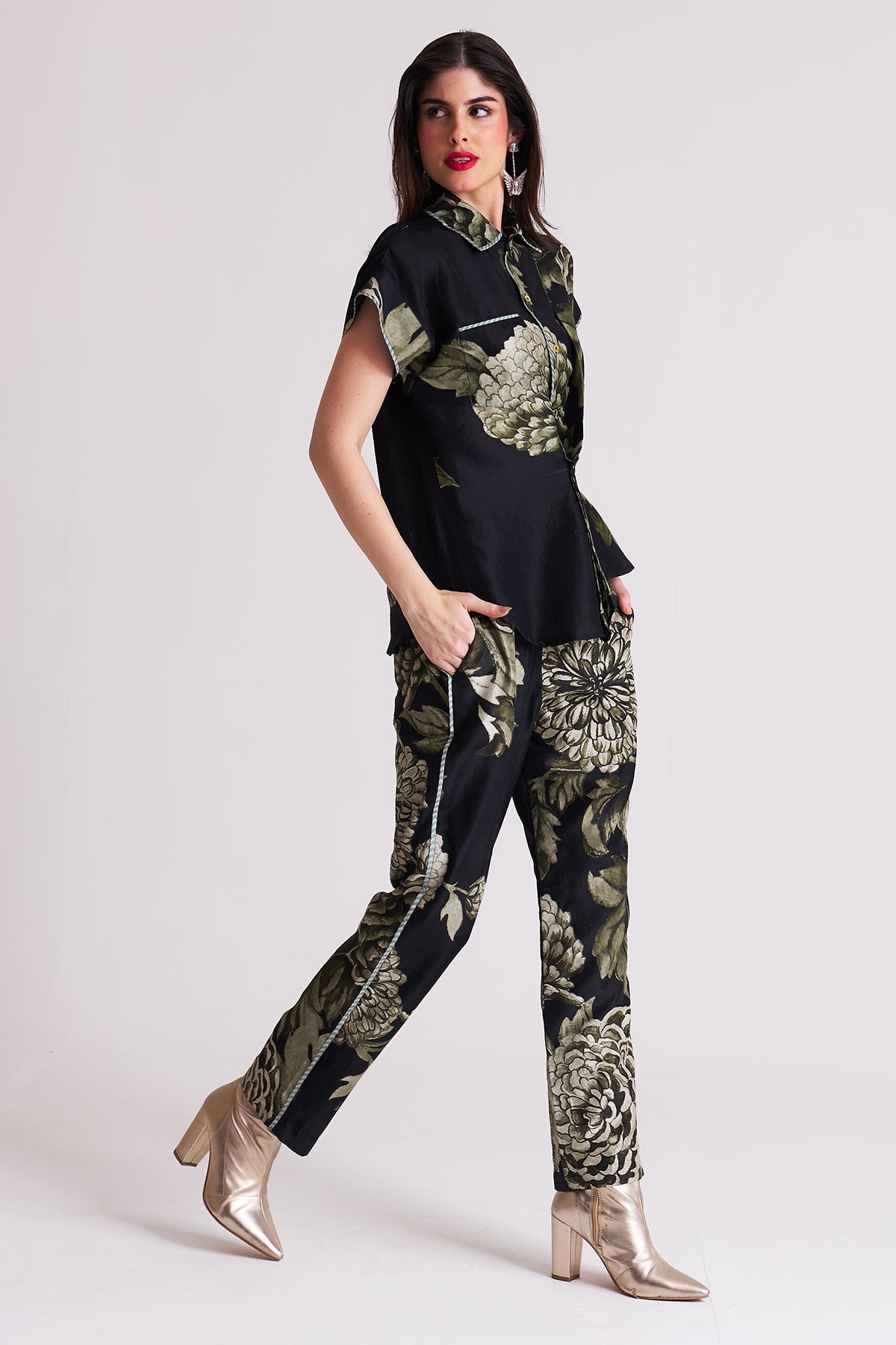 Uneven hem top