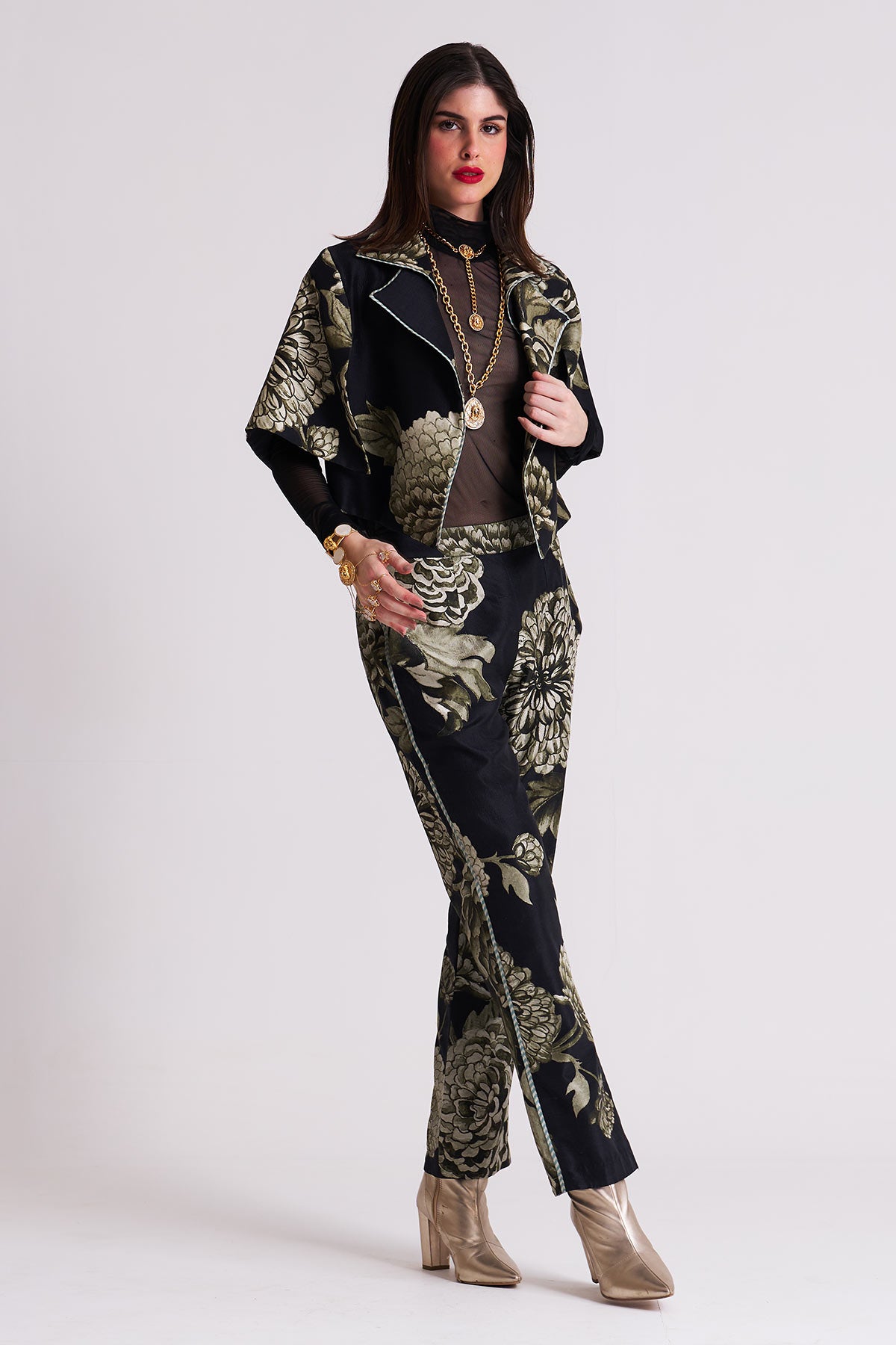 Double collar blazer