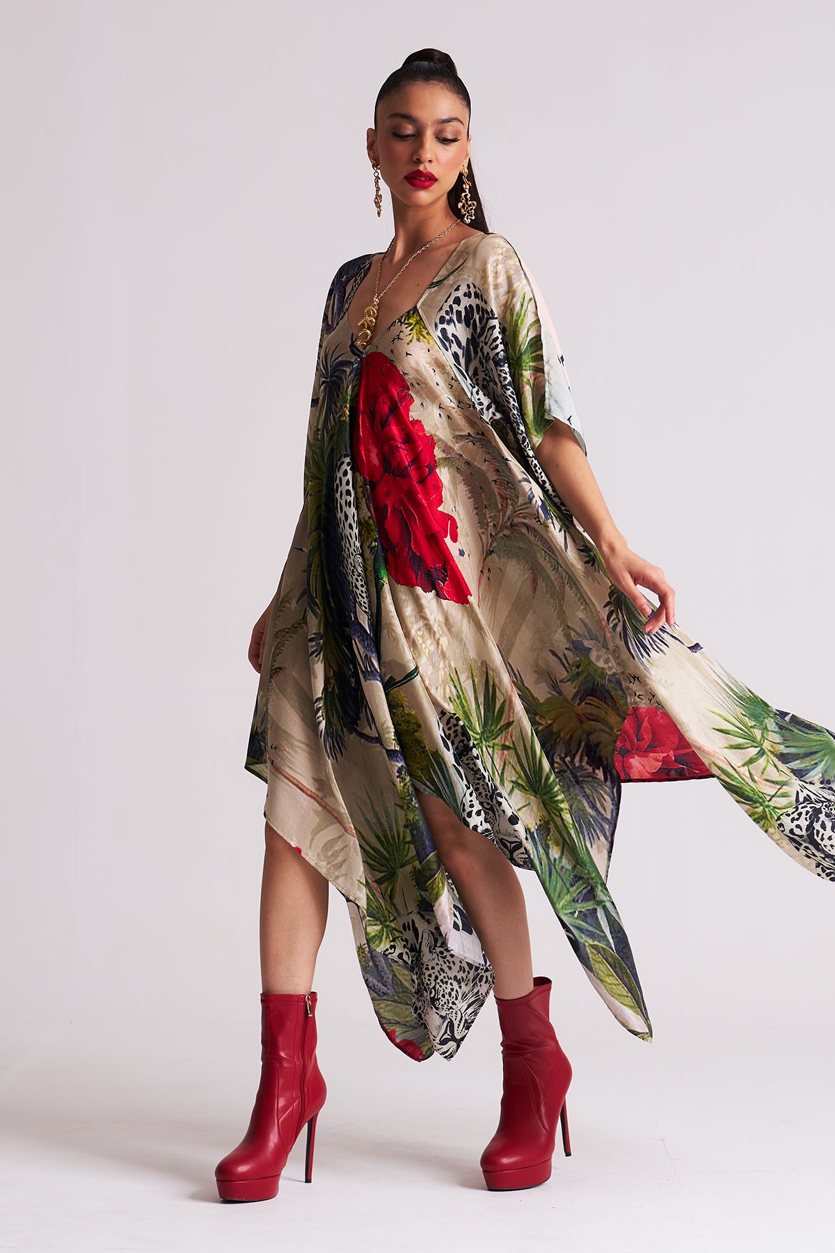 Handkerchief hem dress