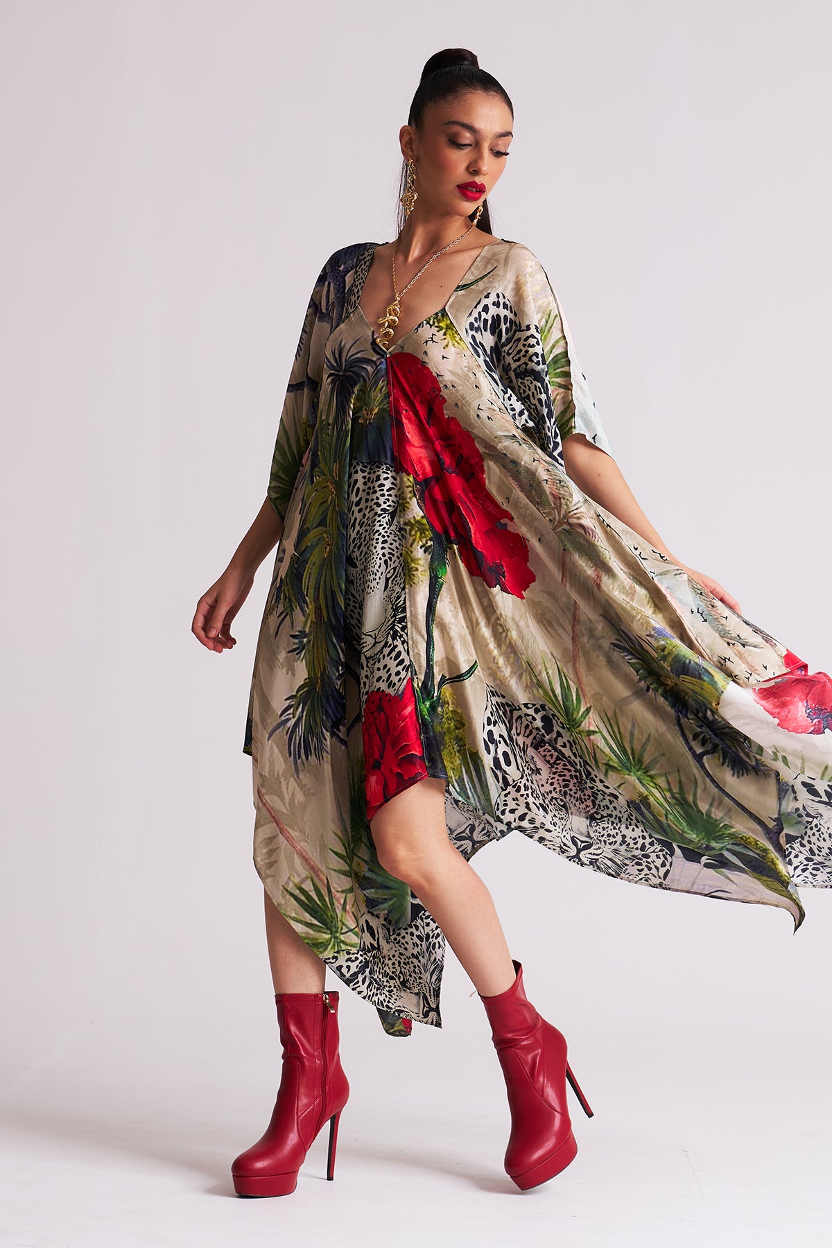 Handkerchief hem dress