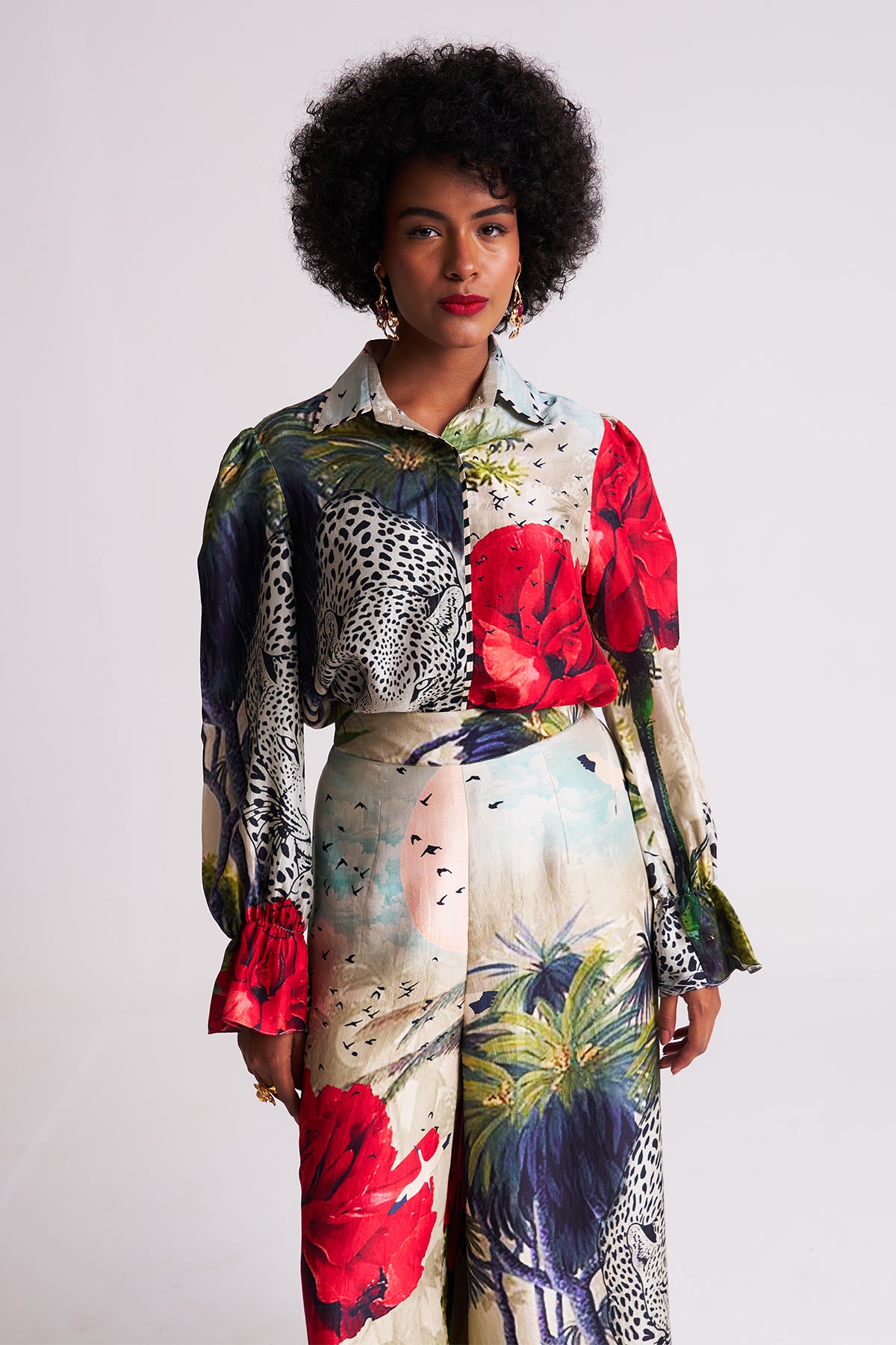Puff sleeve shirt
