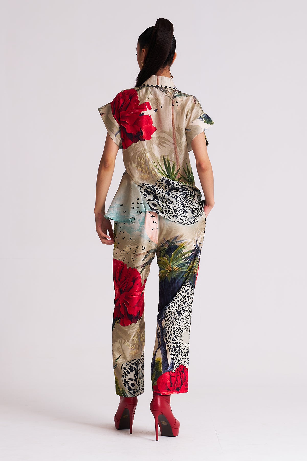 Uneven hem top