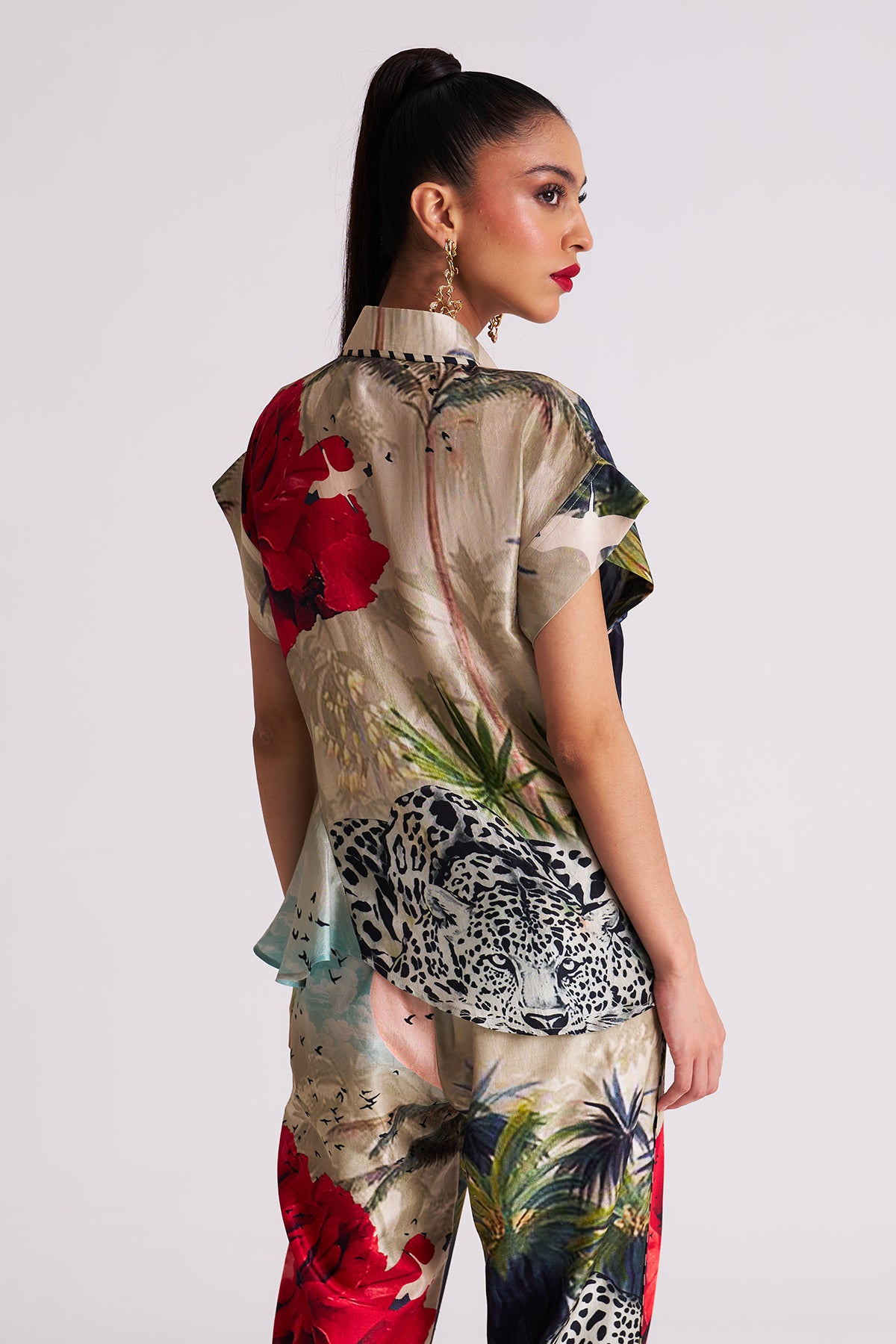 Uneven hem top