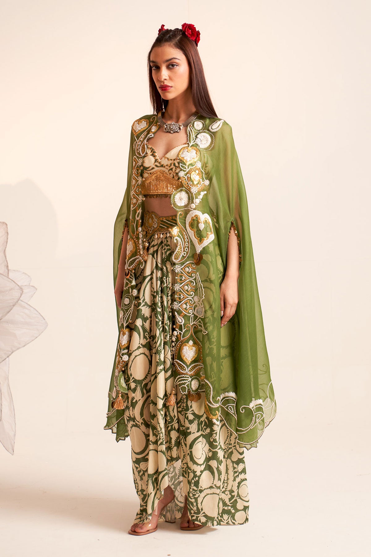 Cape & drape set