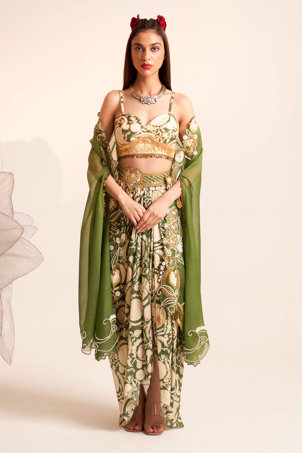 Cape & drape set