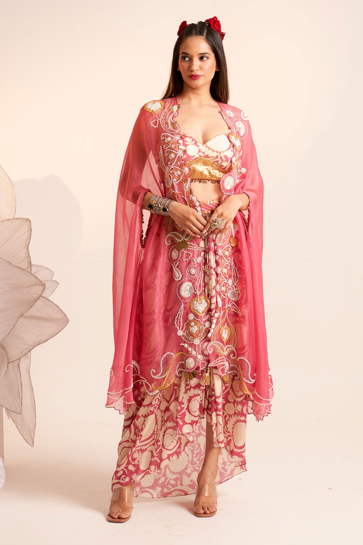 Cape & drape set
