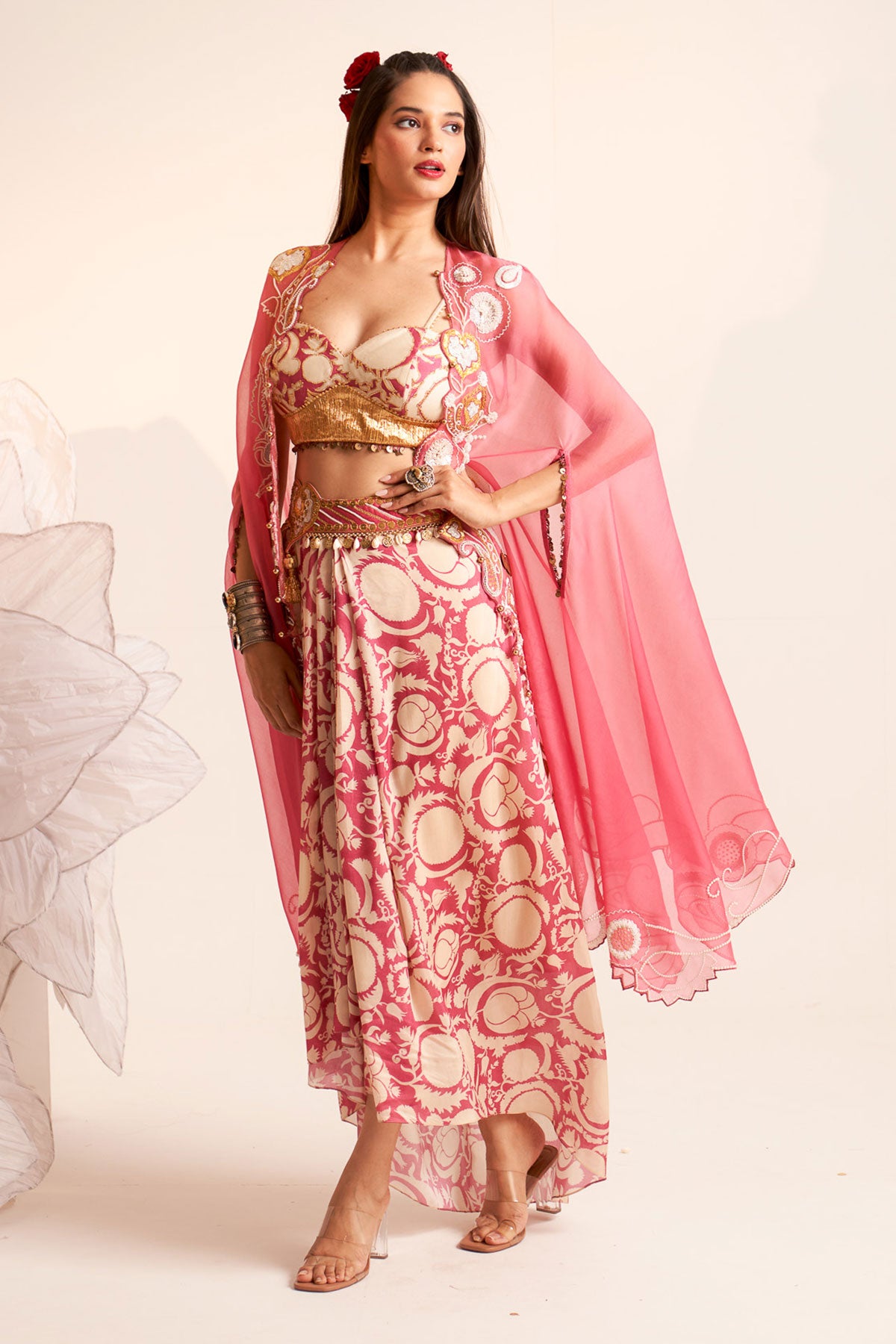 Cape & drape set