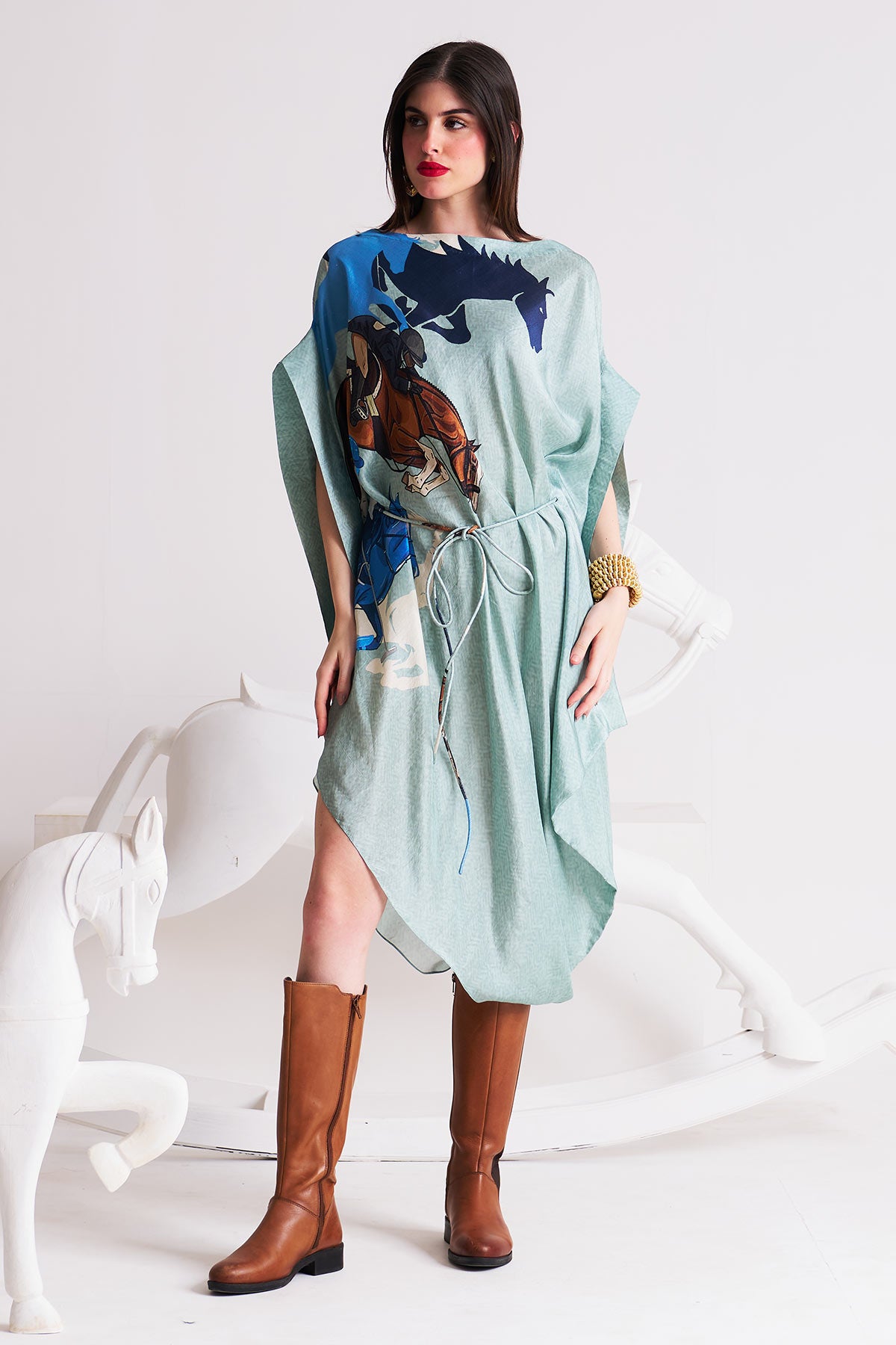 Cowl dress