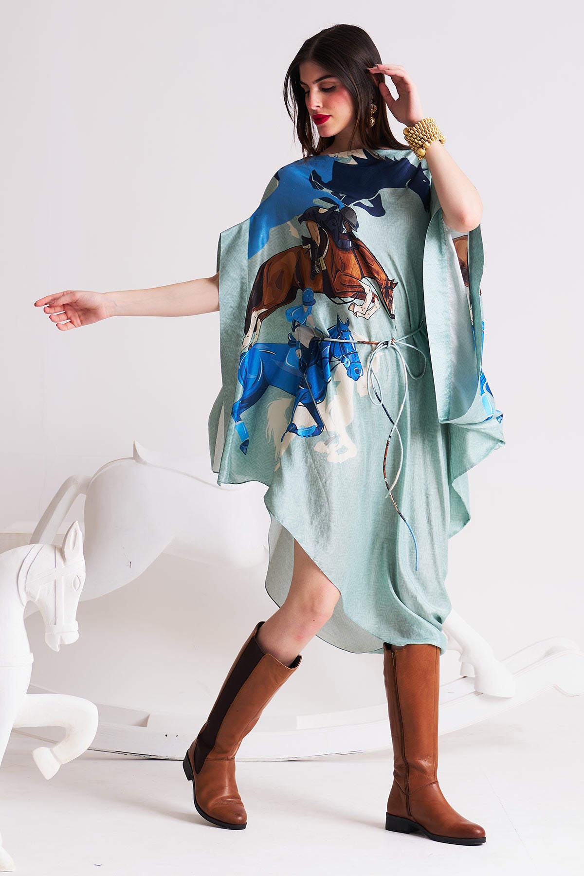 Cowl dress