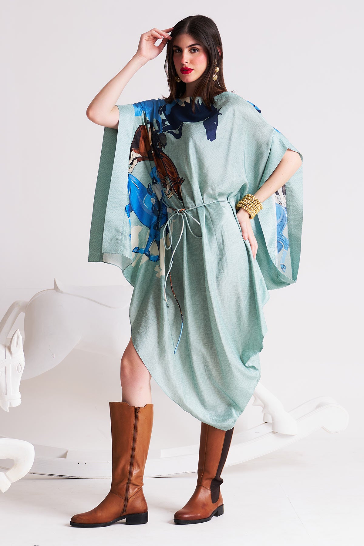 Cowl dress