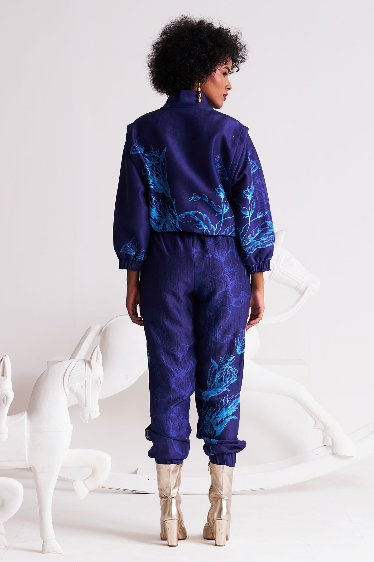 Bomber with jogger