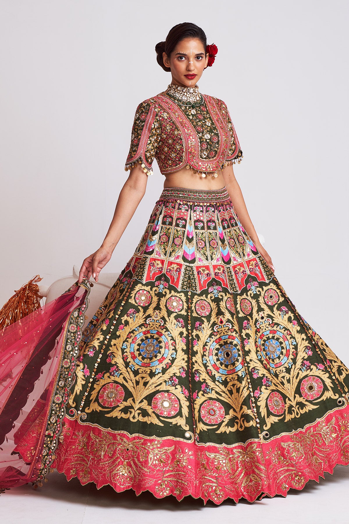 Pari mahal lehenga