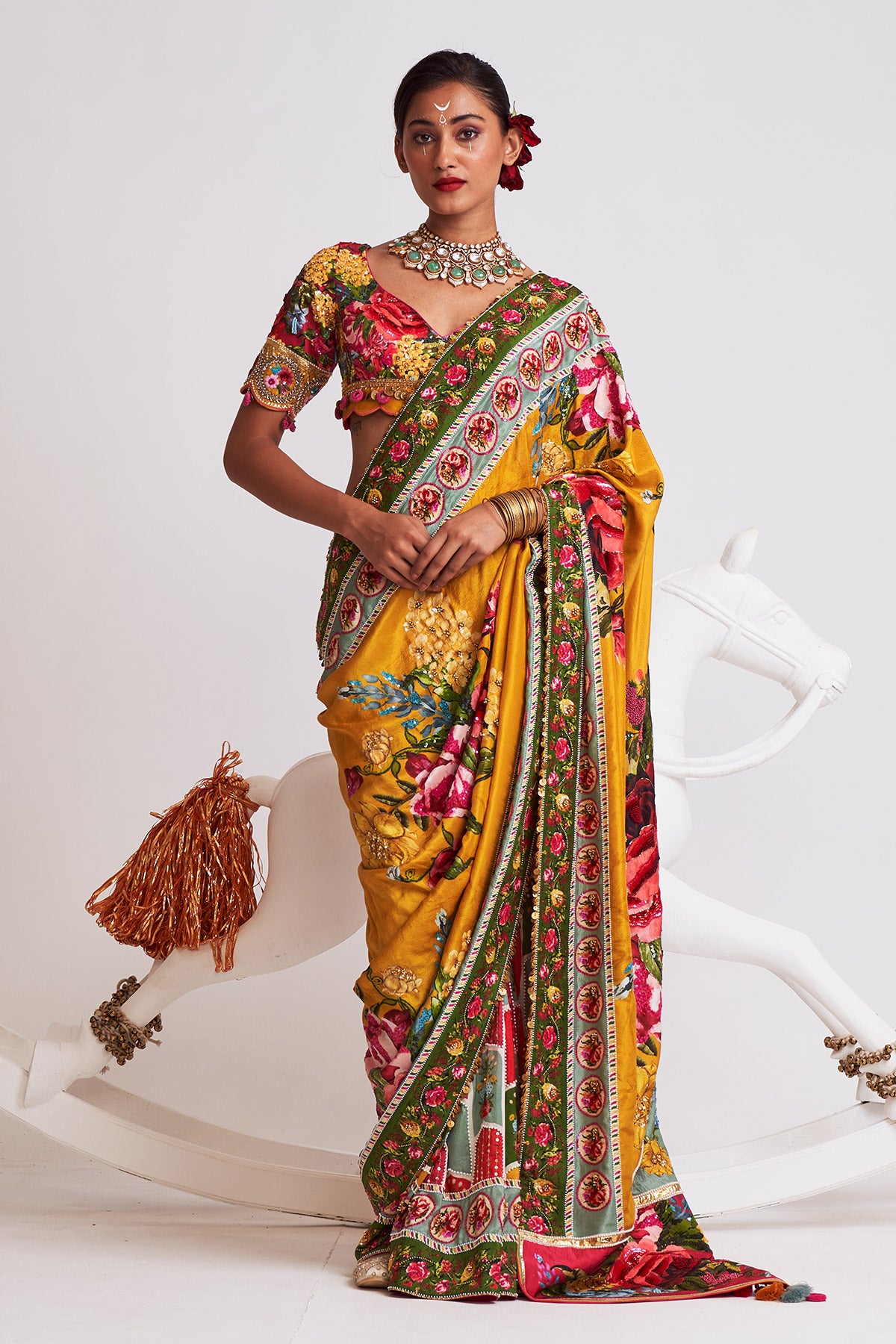 Gulshan bagh saree