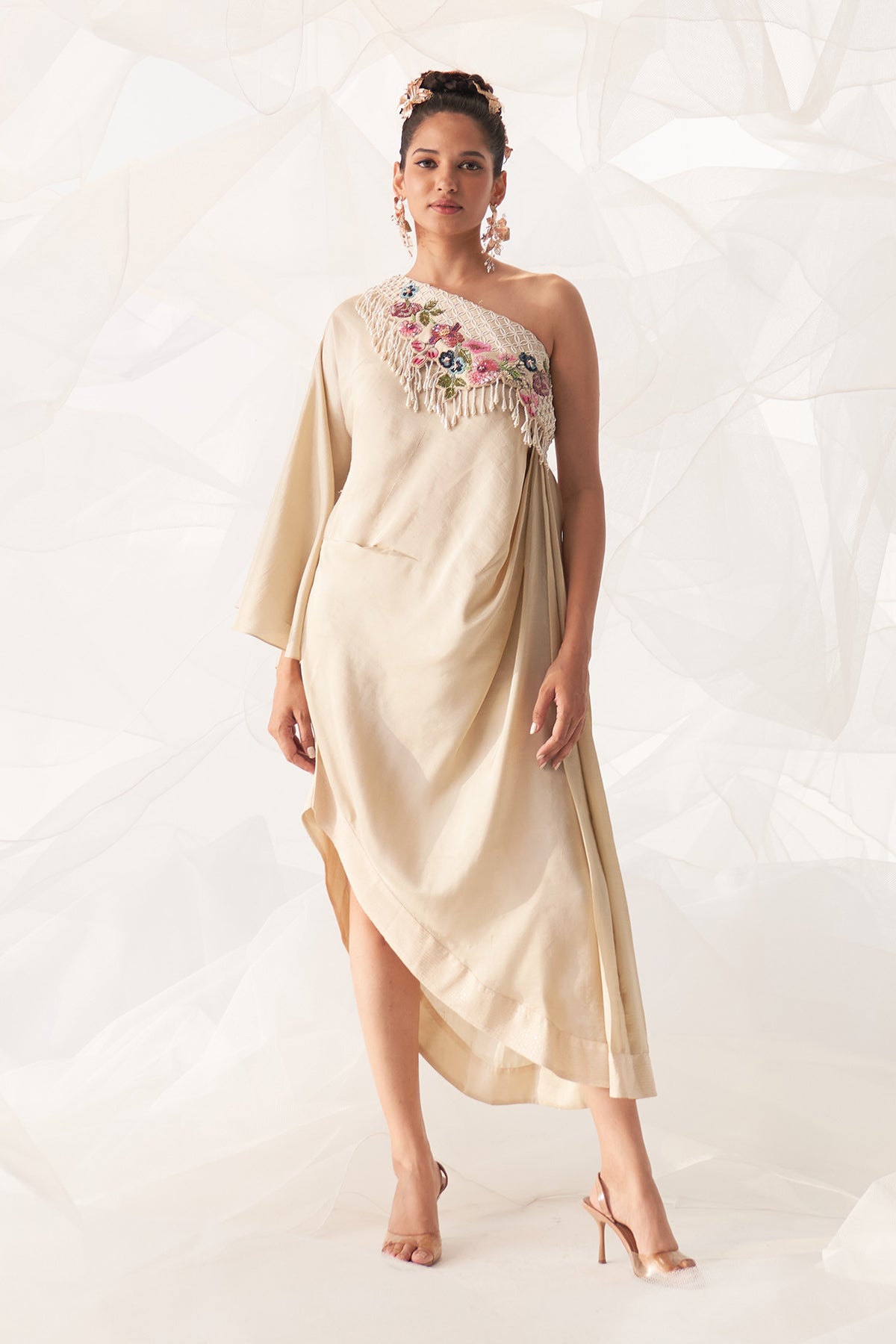ONE SHOULDER DRESS