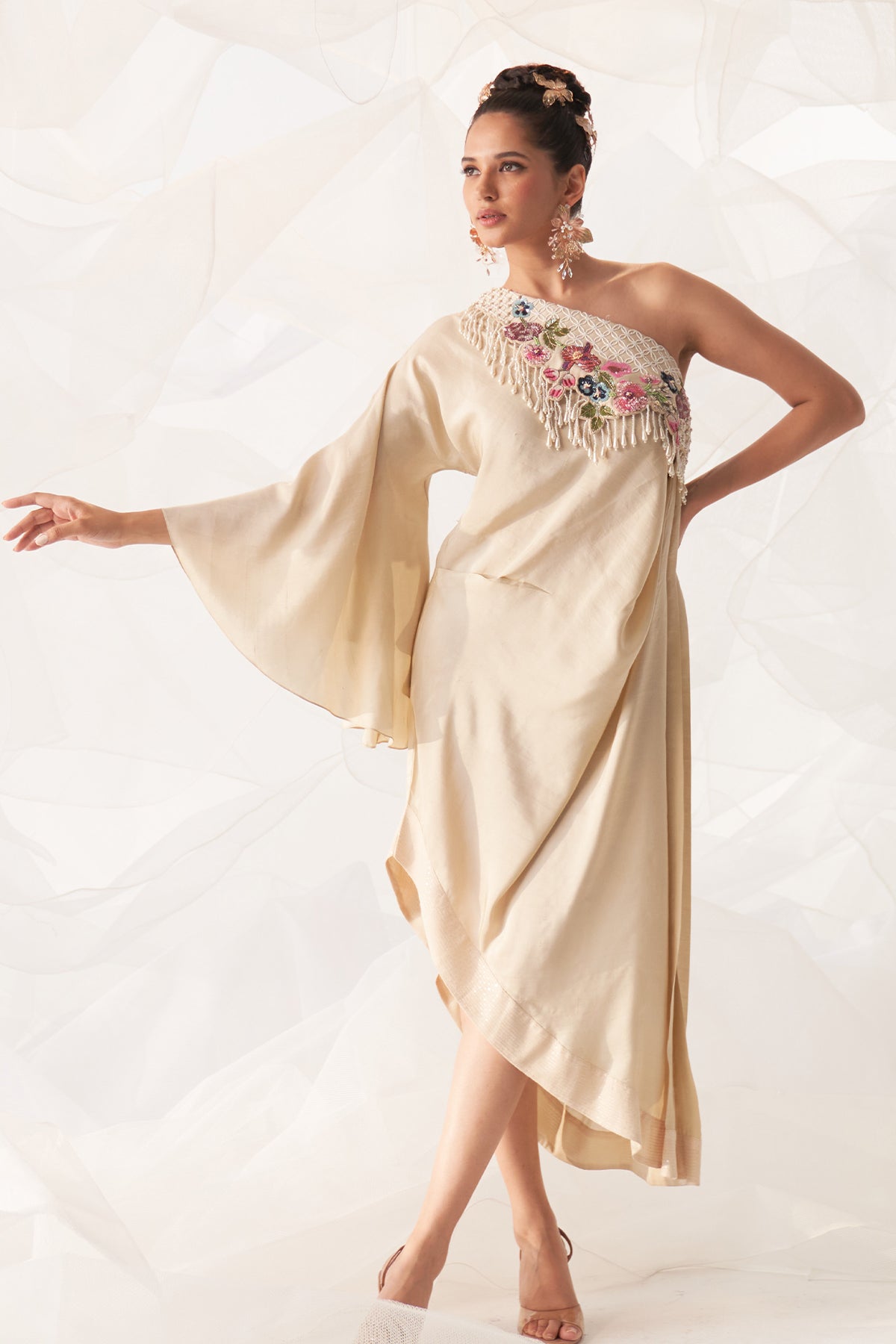 ONE SHOULDER DRESS