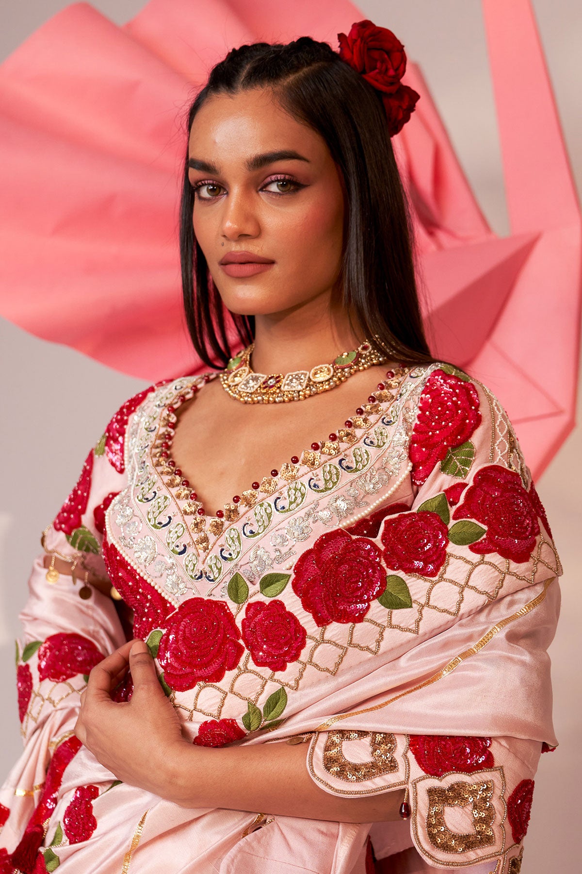 Sharara saree