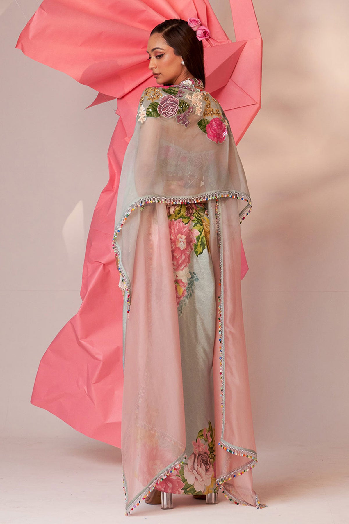 Ombre cape set
