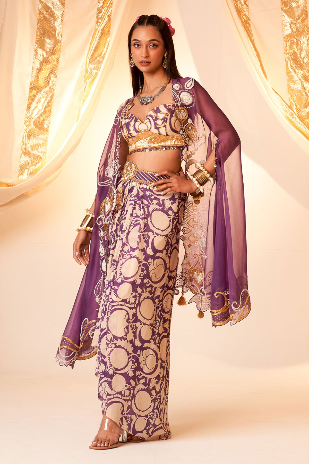 Cape & drape set