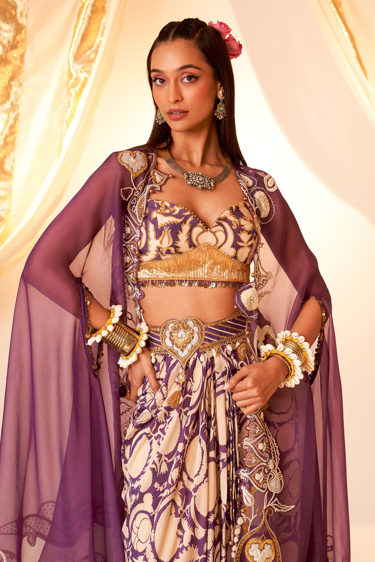 Cape & drape set