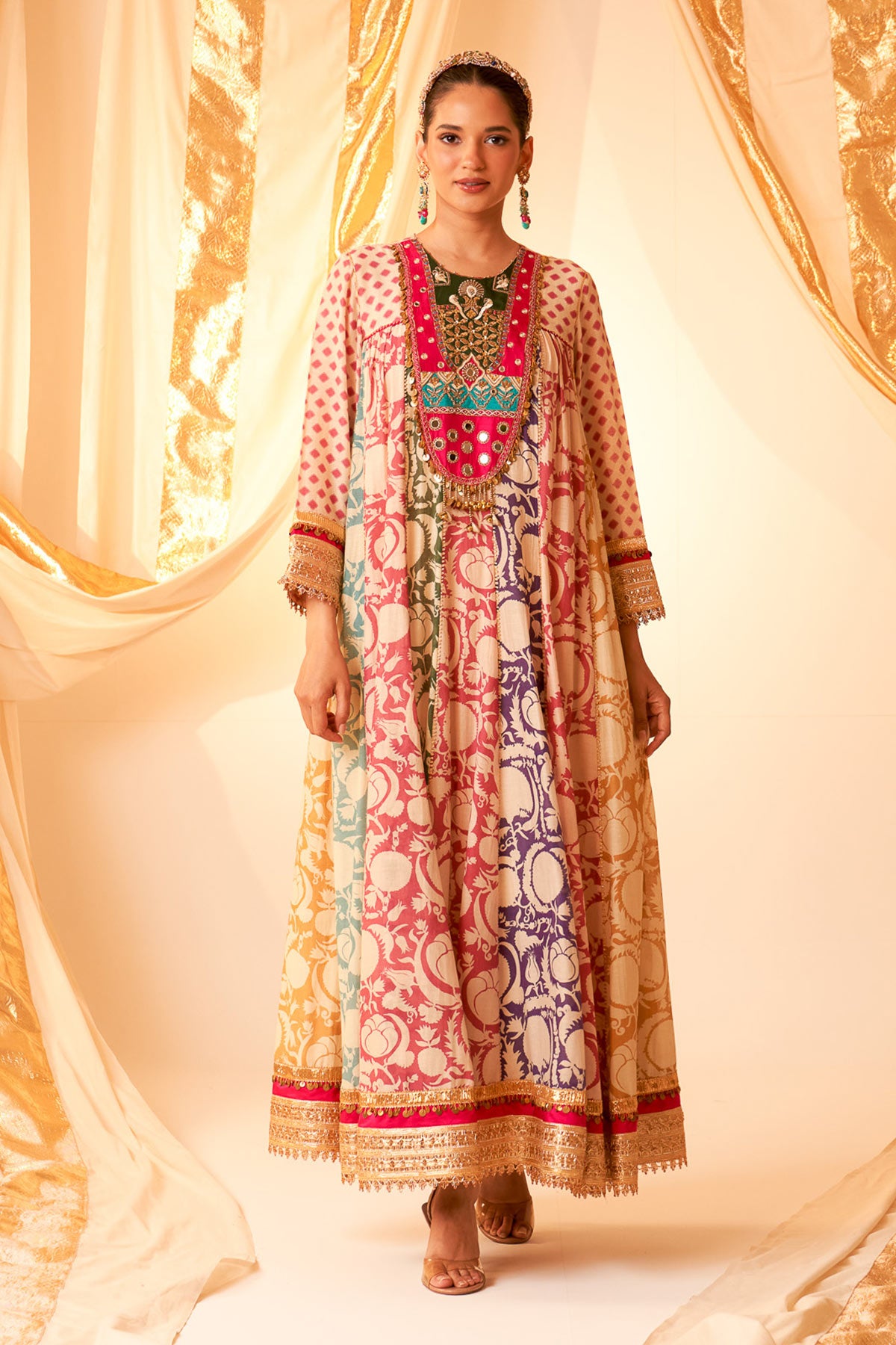 Multi York Anarkali Set